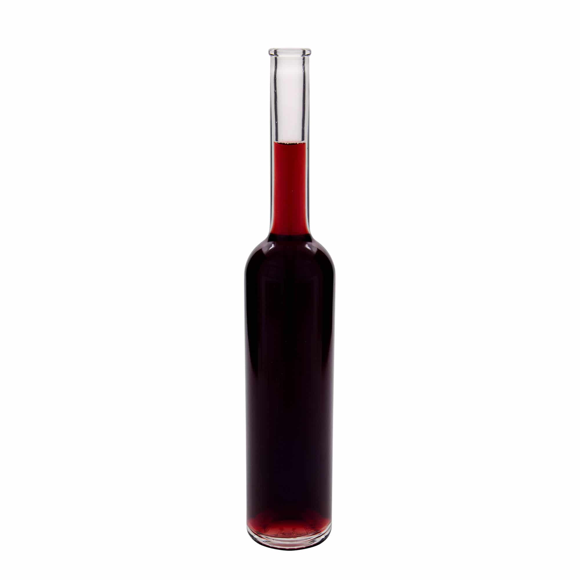 Botella de vidrio 'Platina' de 500 ml, boca: corcho