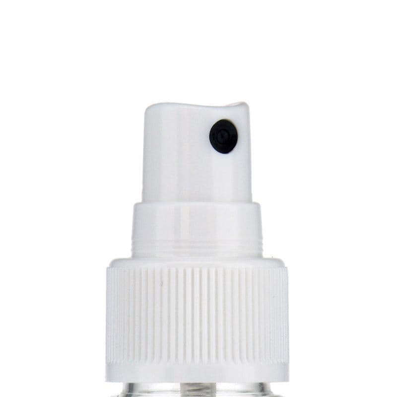Tapón de rosca con pulverizador, plástico de PP, blanco, para boca: GPI 24/410