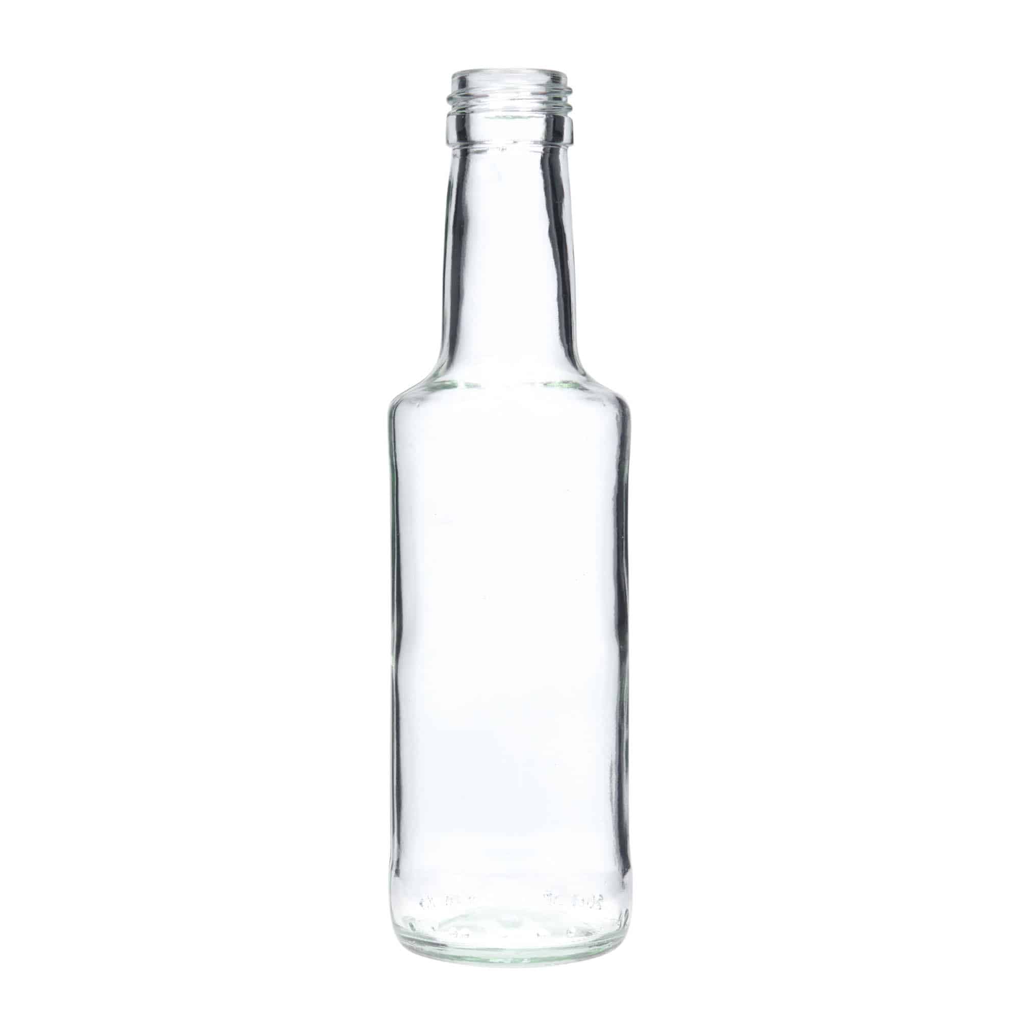 Botella de vidrio 'Bernie' de 200 ml, boca: PP 28