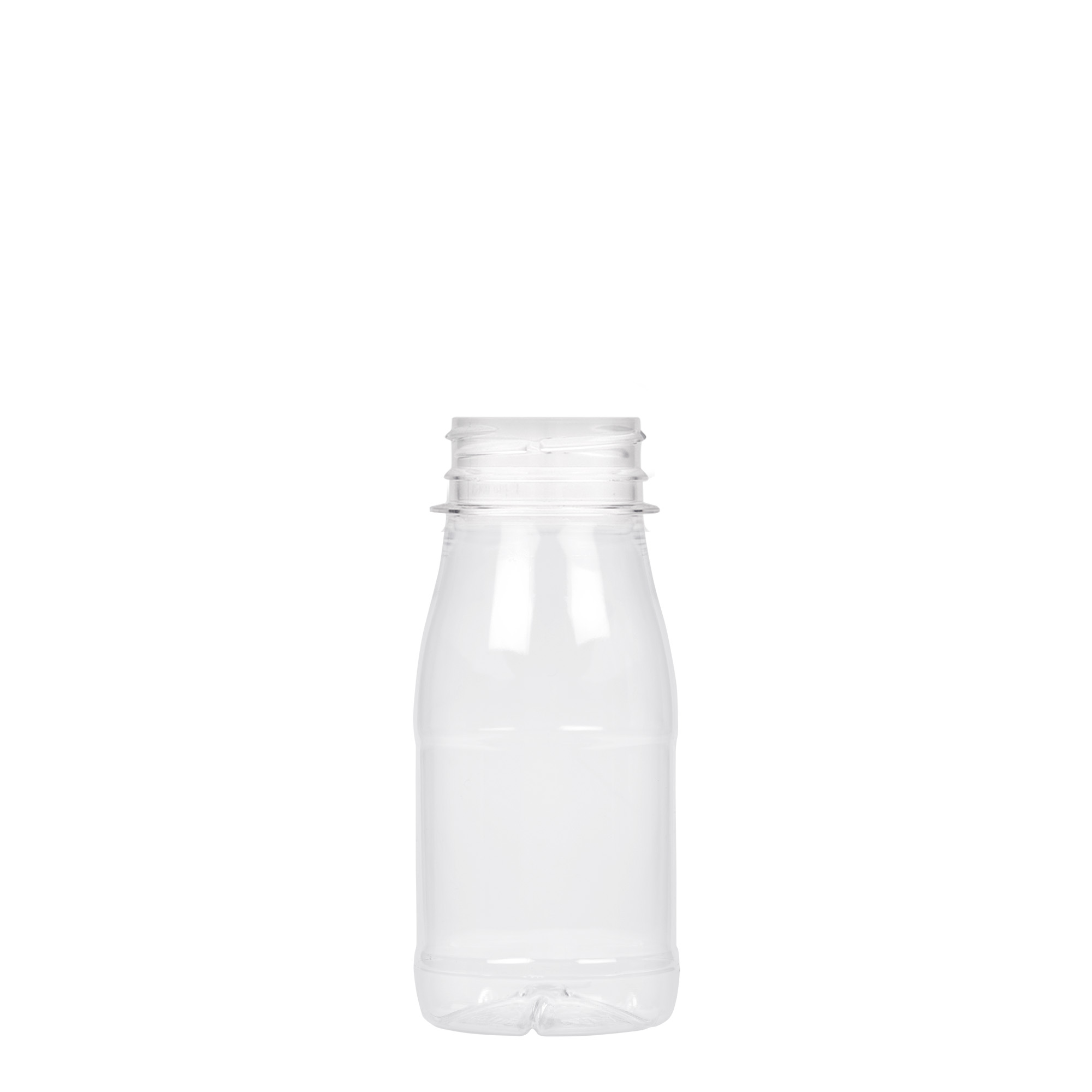 Botella de PET 'Milk and Juice' de 150 ml, plástico, boca: 38 mm