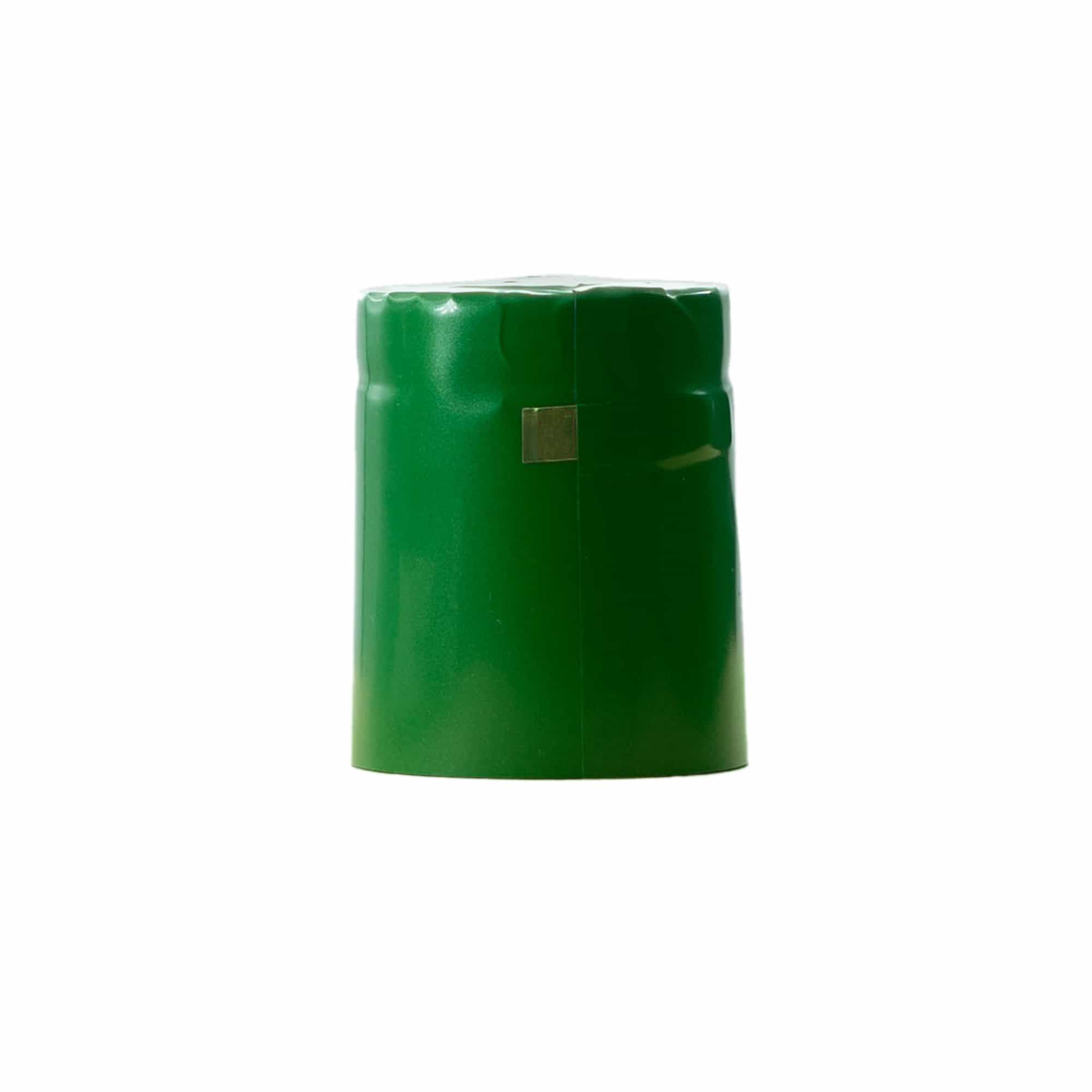 Cápsula termoencogible 32x41, plástico de PVC, verde