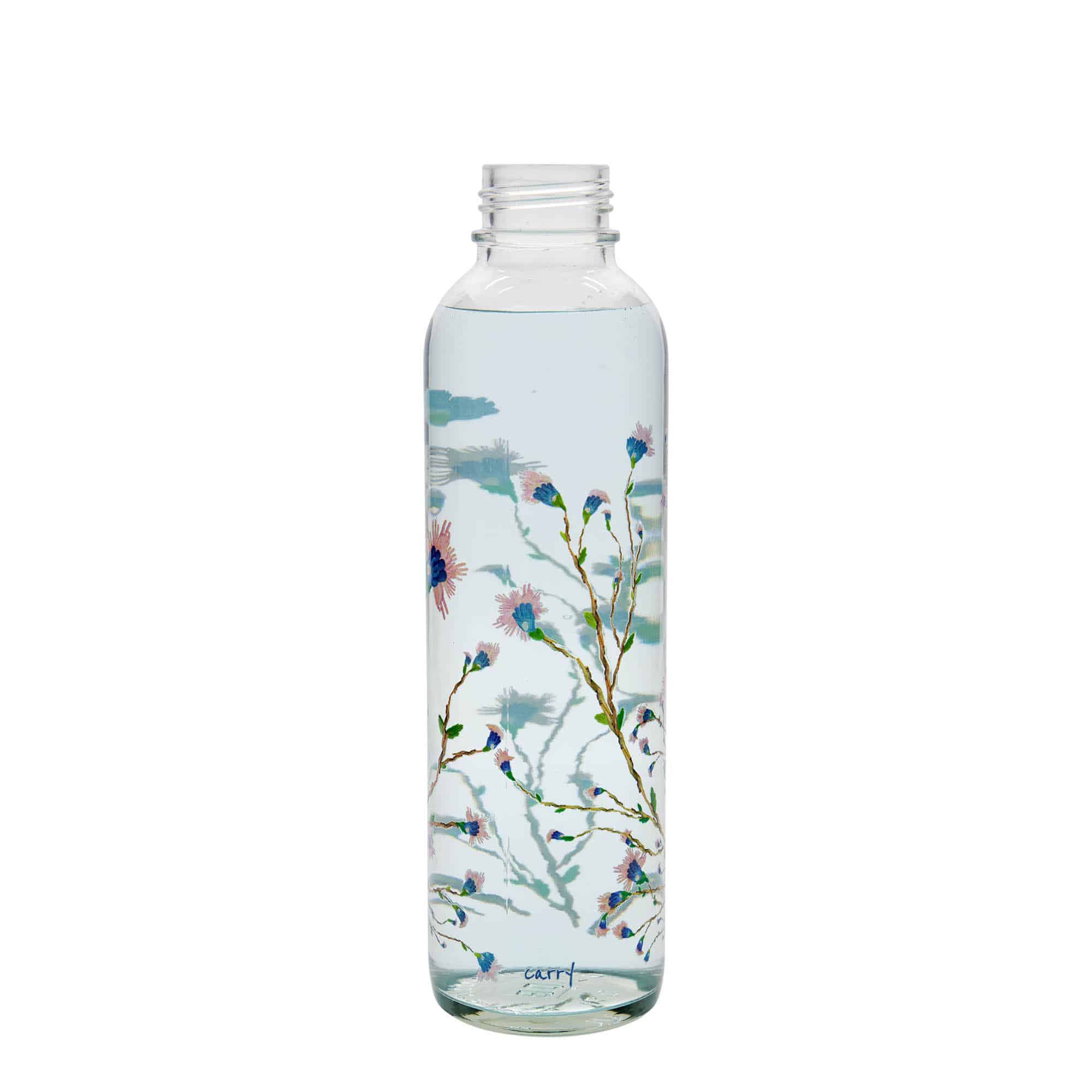 Botella de agua 'CARRY Bottle' de 700 ml, motivo: Hanami, boca: tapón de rosca