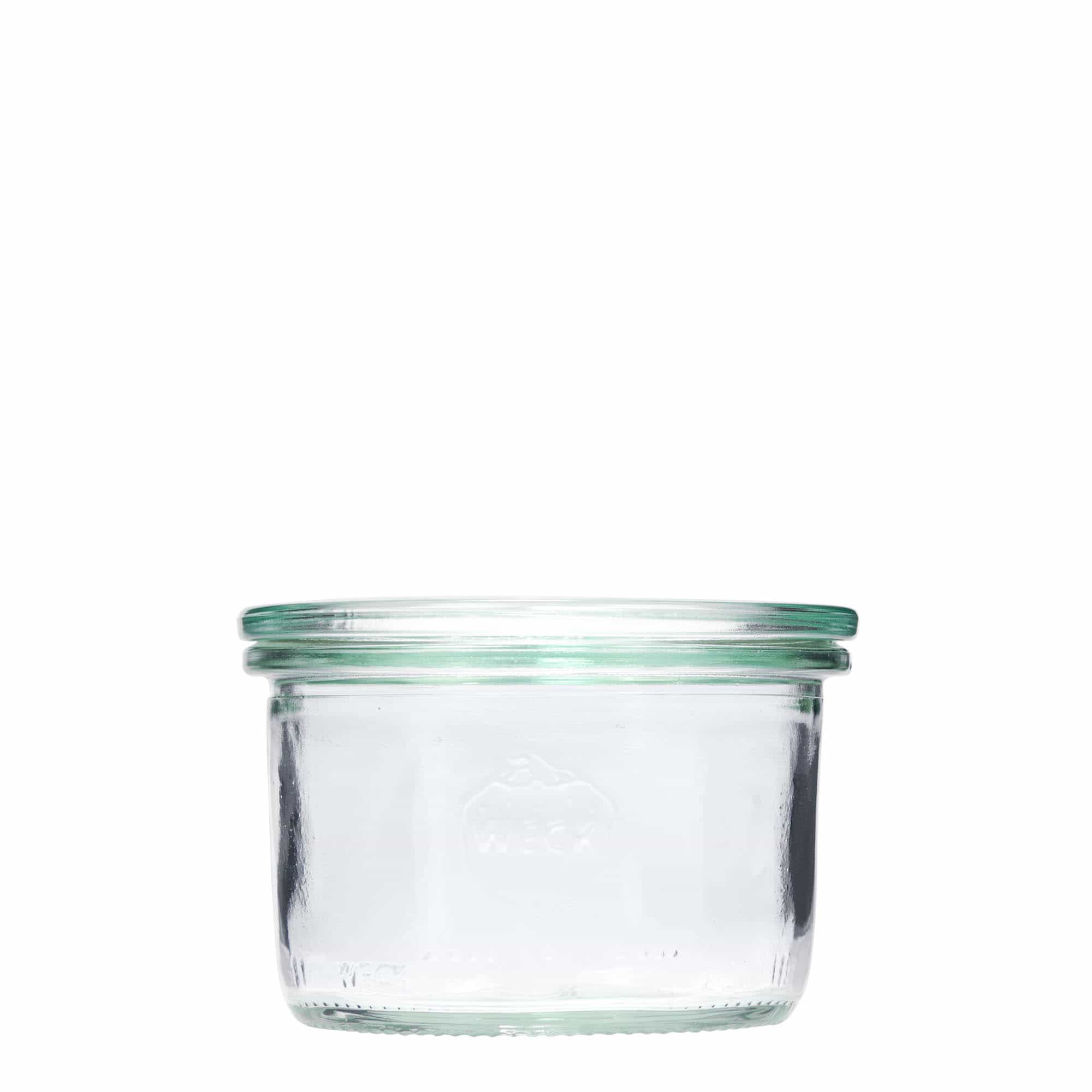 Tarro de vidrio cilíndrico WECK de 200 ml, boca: borde redondo