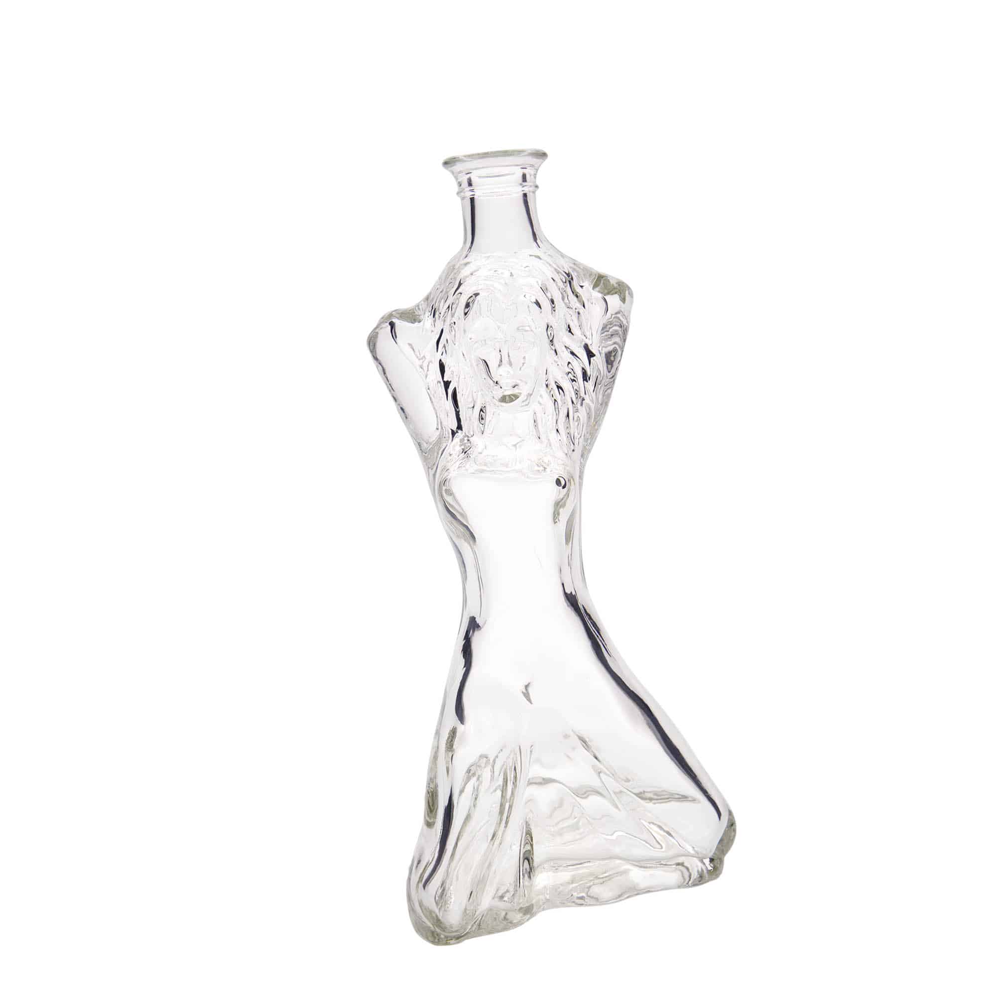 Botella de vidrio 'Lexy' de 350 ml, boca: corcho