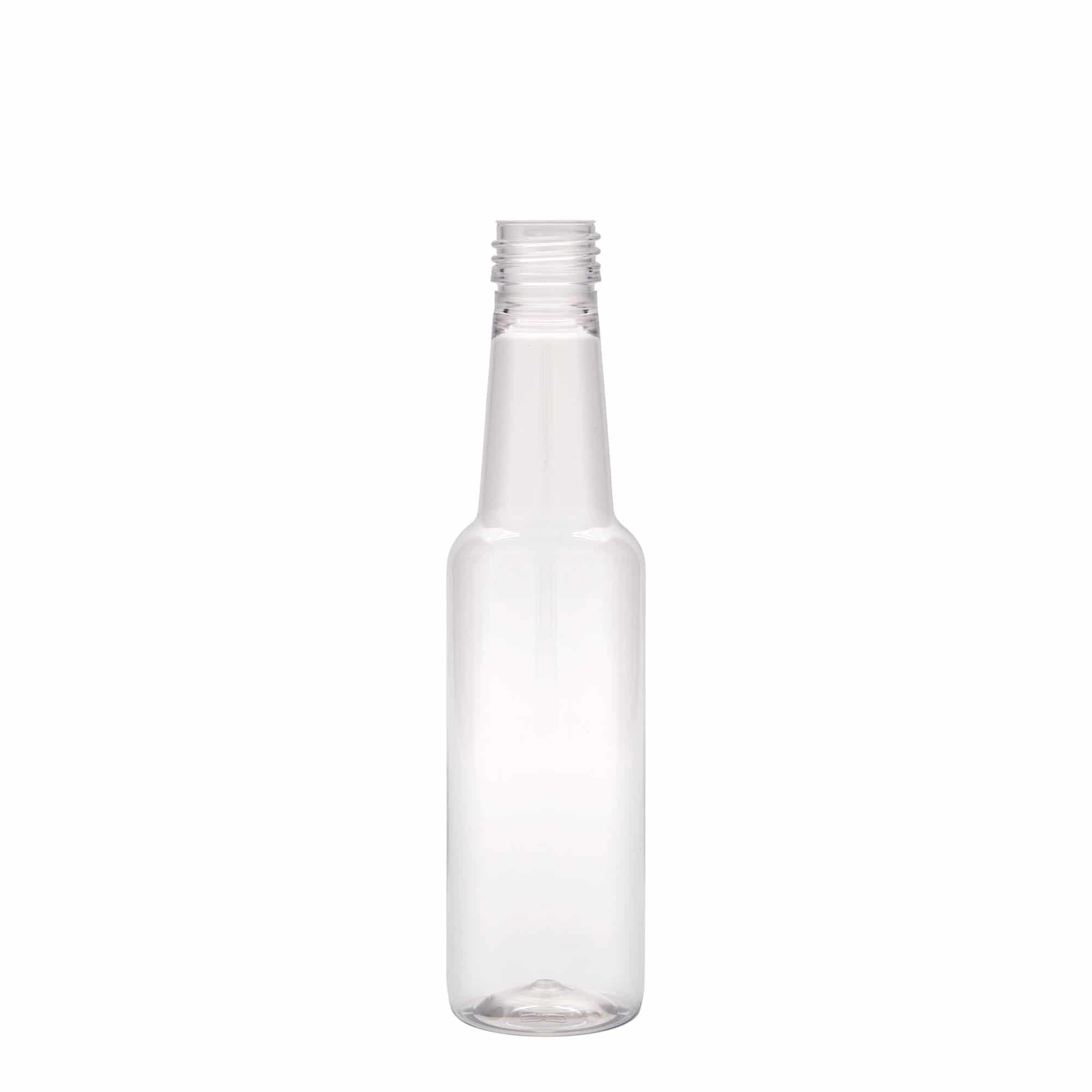 Botella de PET 'Vino' de 250 ml, plástico, boca: PP 28