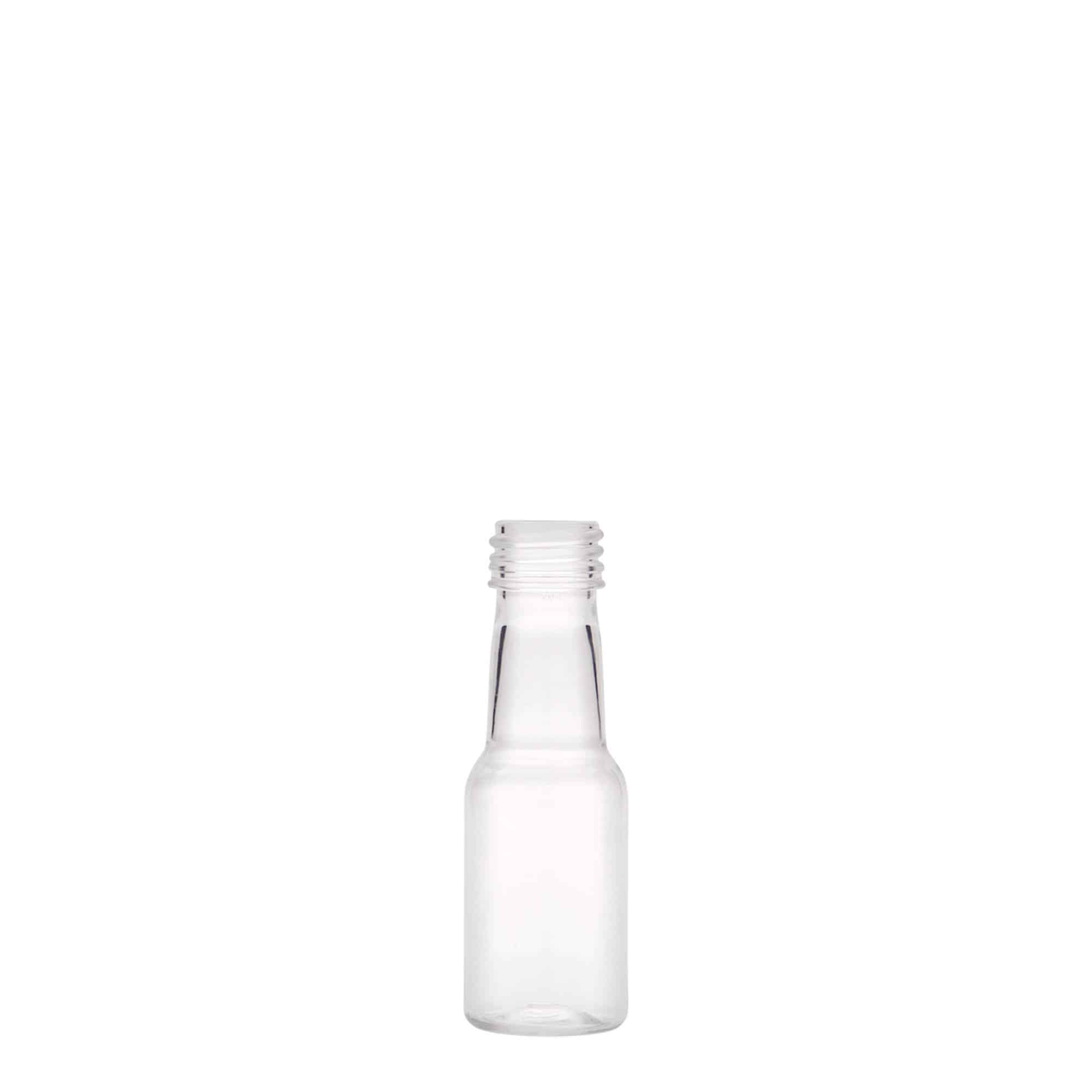 Botella de PET 'Theo' de 20 ml, plástico, boca: PP 18
