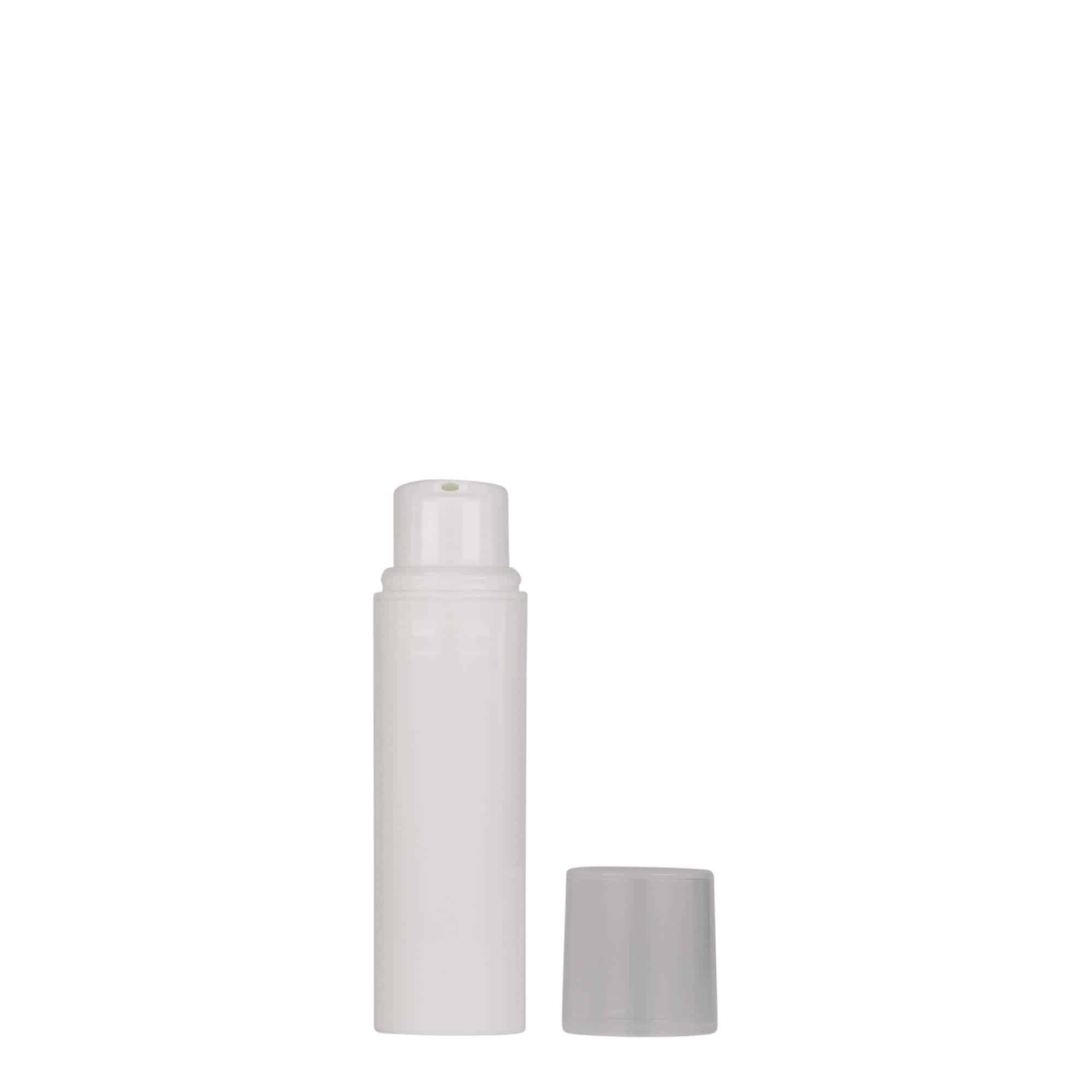 Dispensador Airless 'Nano' de 10 ml, plástico de PP, blanco