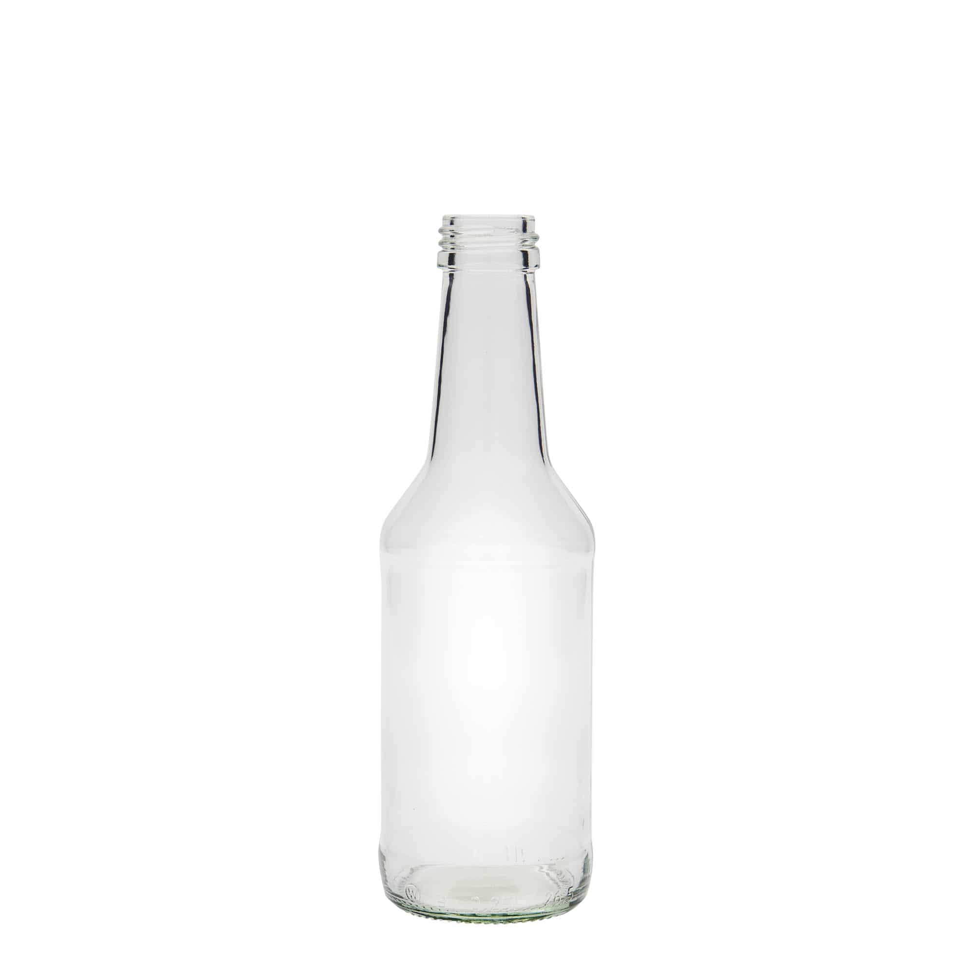 Botella de vidrio 'Nils' de 250 ml, boca: PP 28