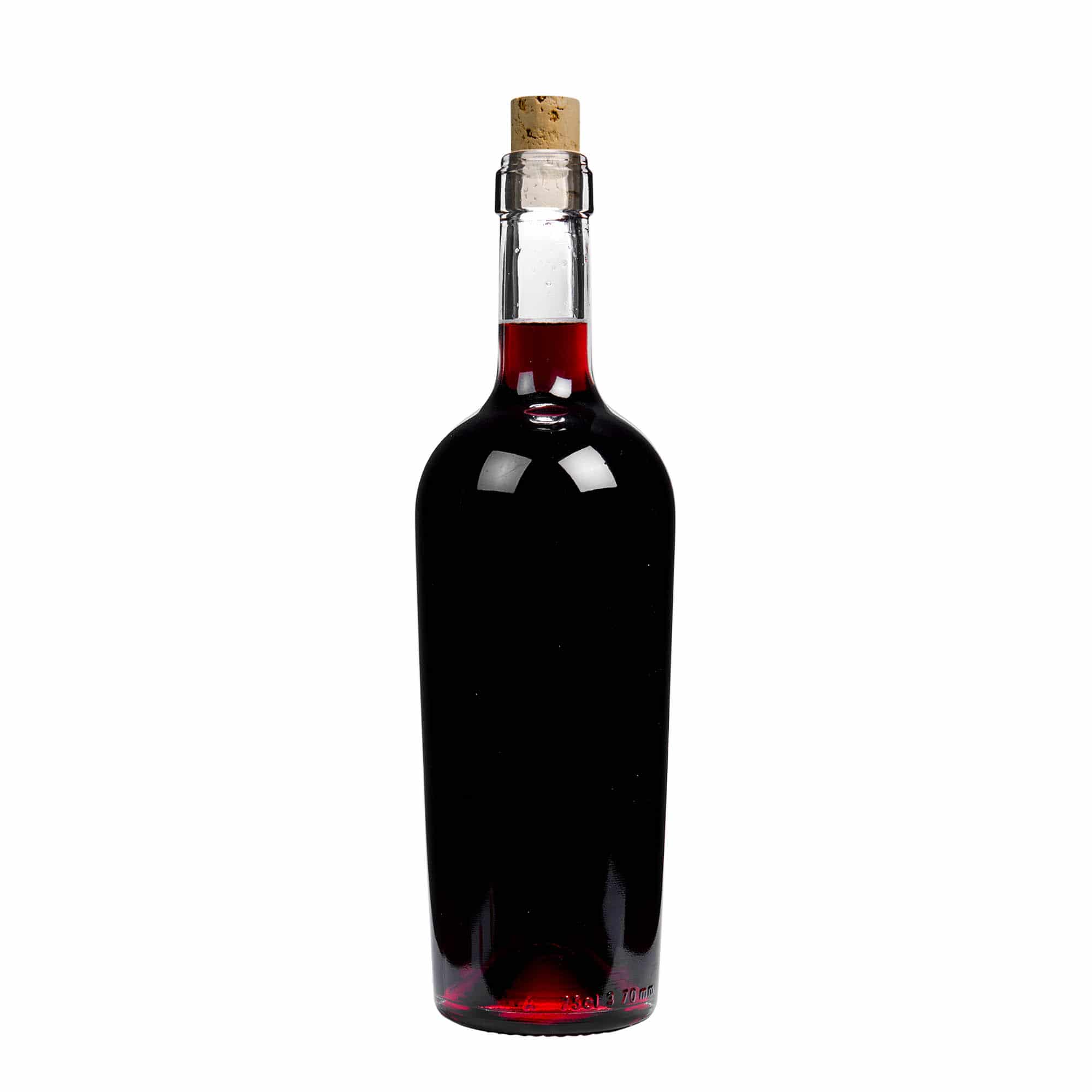 Botella de vino 'Imperiale' de 750 ml, boca: corcho
