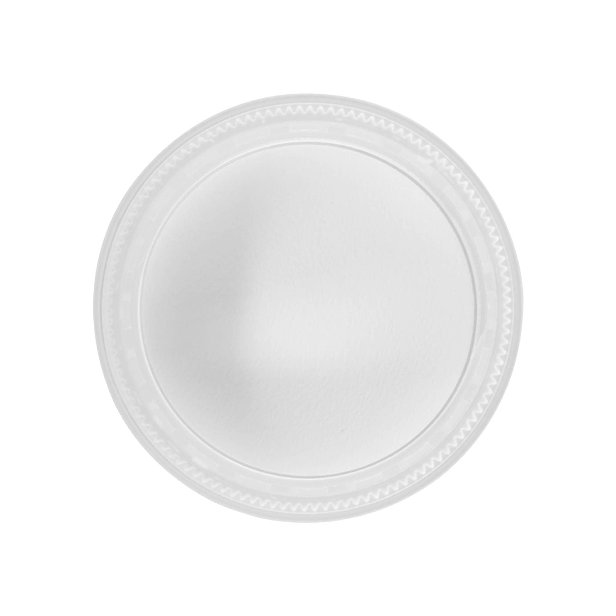 Tapón de rosca 'Clear/Platin Edition', plástico de PP, blanco, para boca: 53/2P