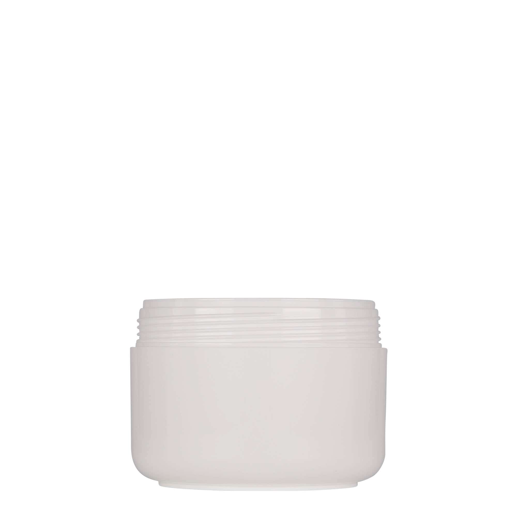 Bote de plástico 'Bianca' de 200 ml, PP, blanco, boca: tapón de rosca