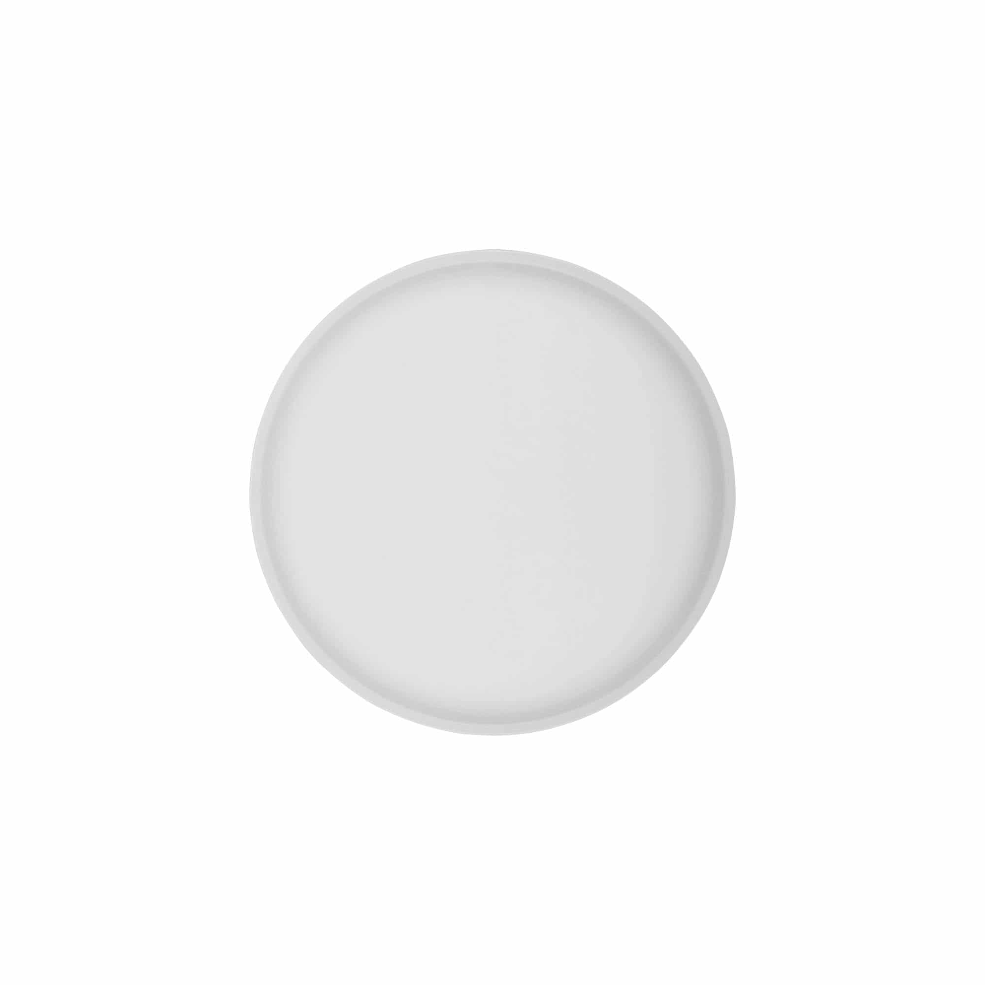 Tapón de rosca 'Clear/Platin Edition', plástico de PP, blanco, para boca: 70/2P