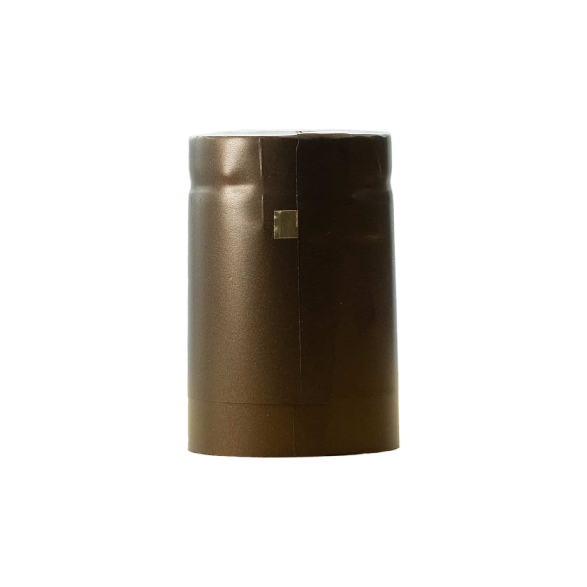 Cápsula termoencogible 32x41, plástico de PVC, oro fino