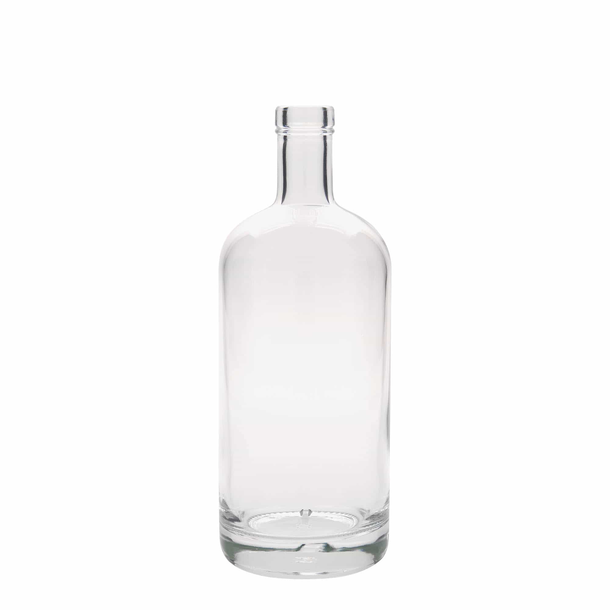 Botella de vidrio 'Linea Uno' de 700 ml, boca: corcho