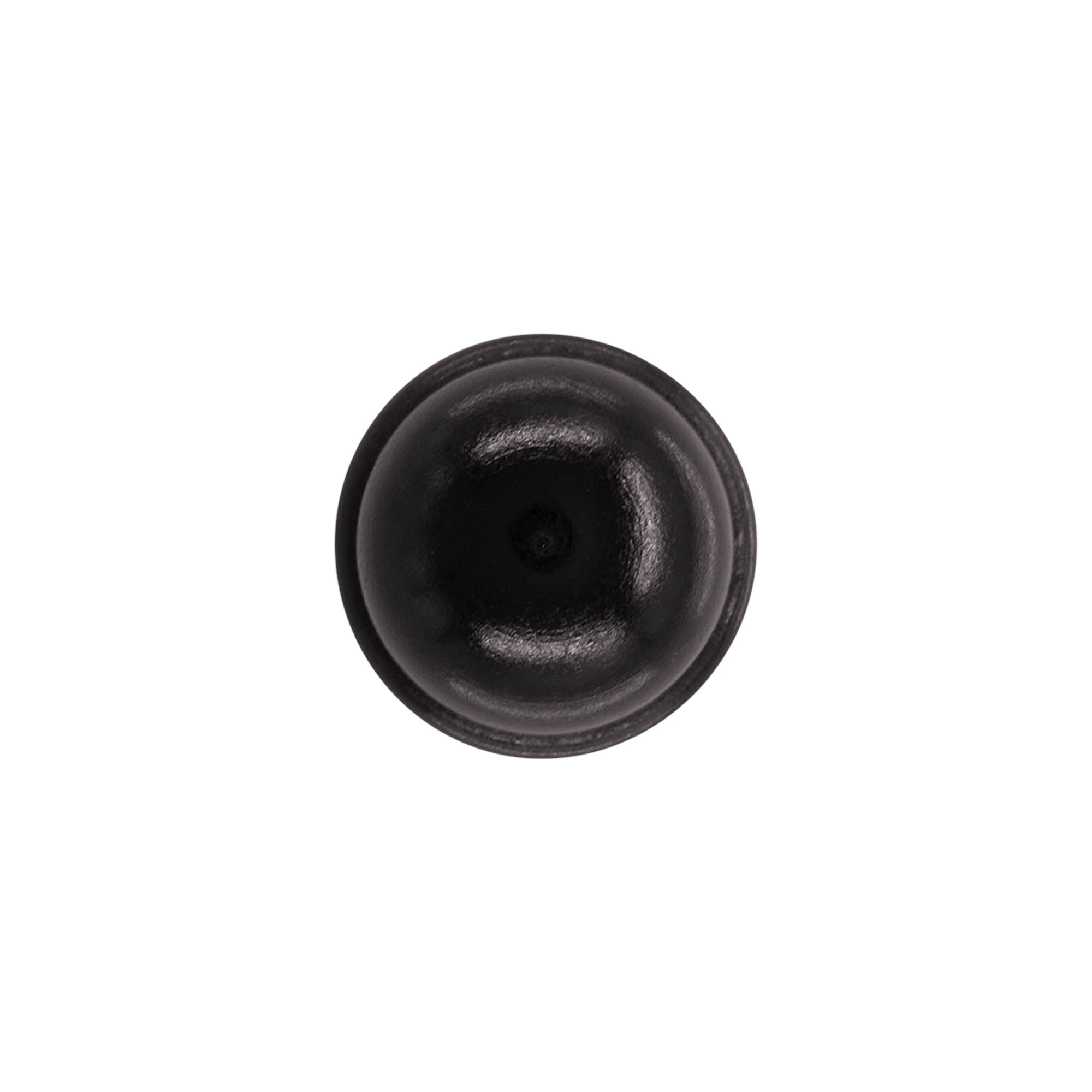 Corcho con cabeza de 19 mm, madera, negro, para boca: corcho