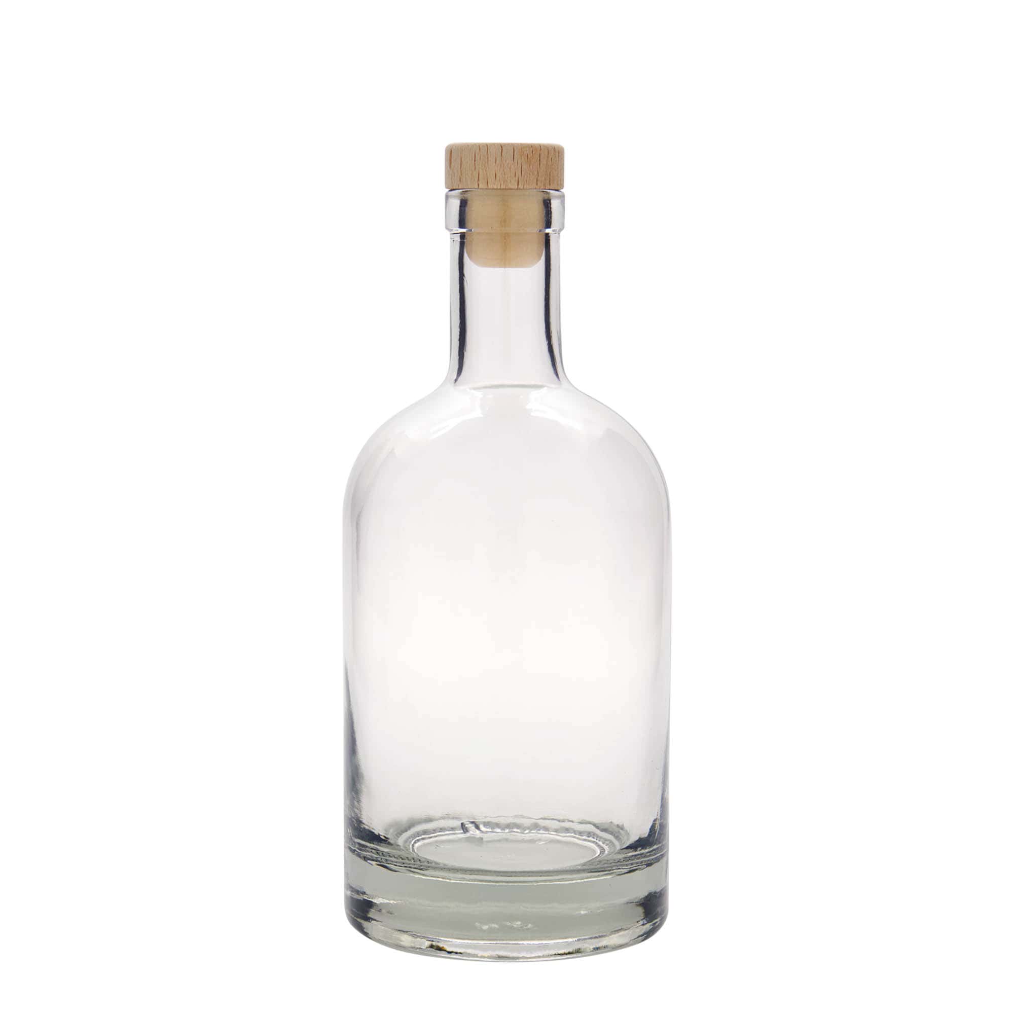 Botella de vidrio 'First Class' de 700 ml, boca: corcho