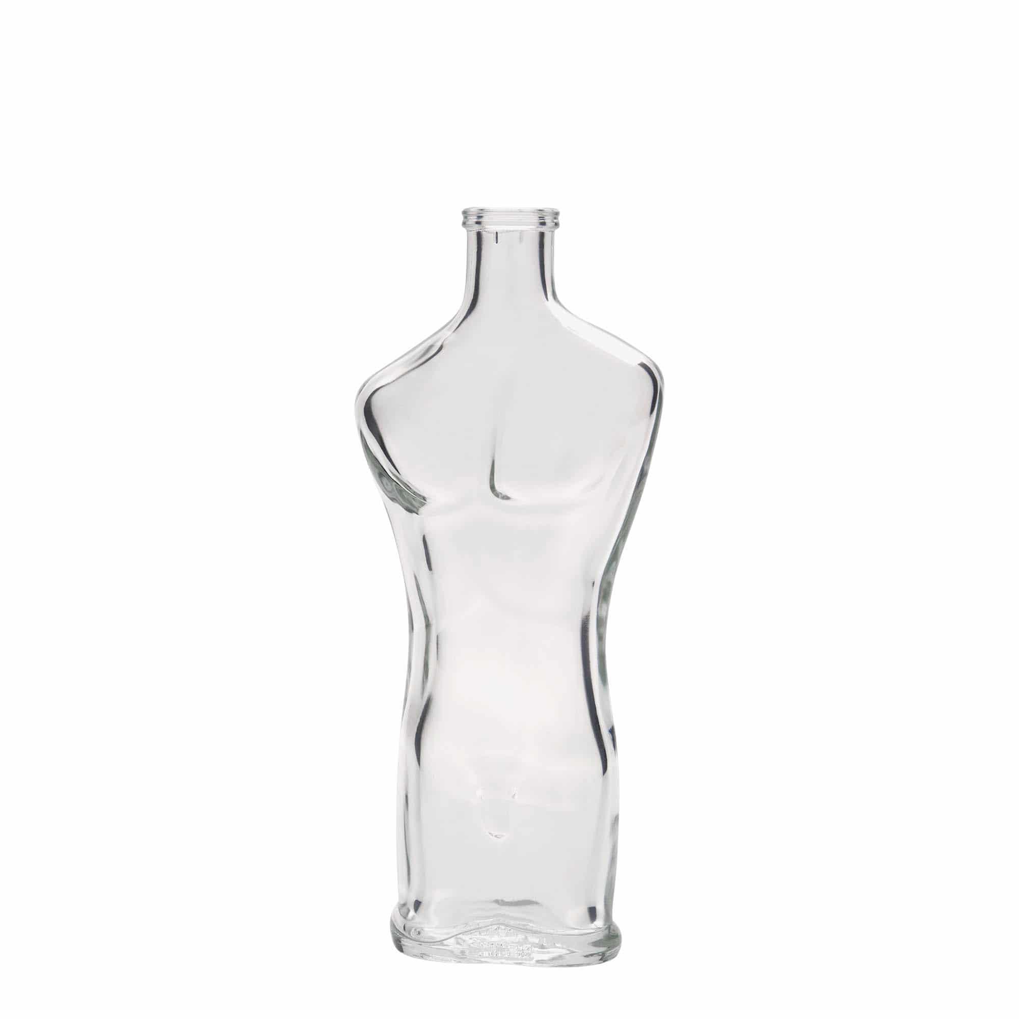 Botella de vidrio 'Adam' de 200 ml, boca: corcho