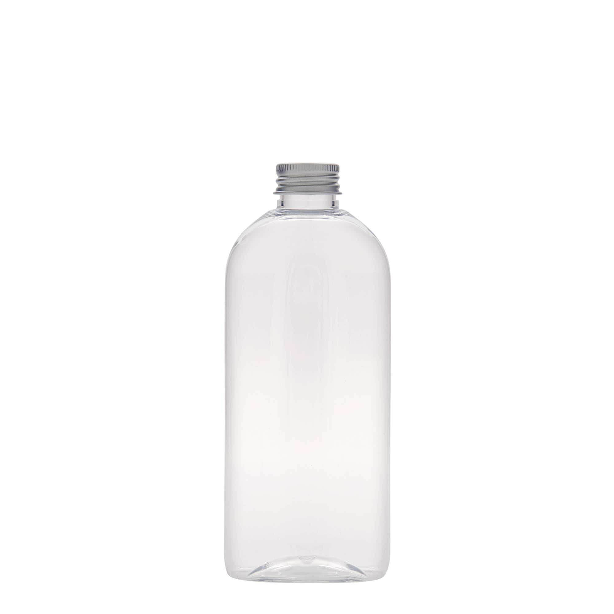 Botella de PET 'Iris' de 250 ml, ovalada, plástico, boca: GPI 24/410