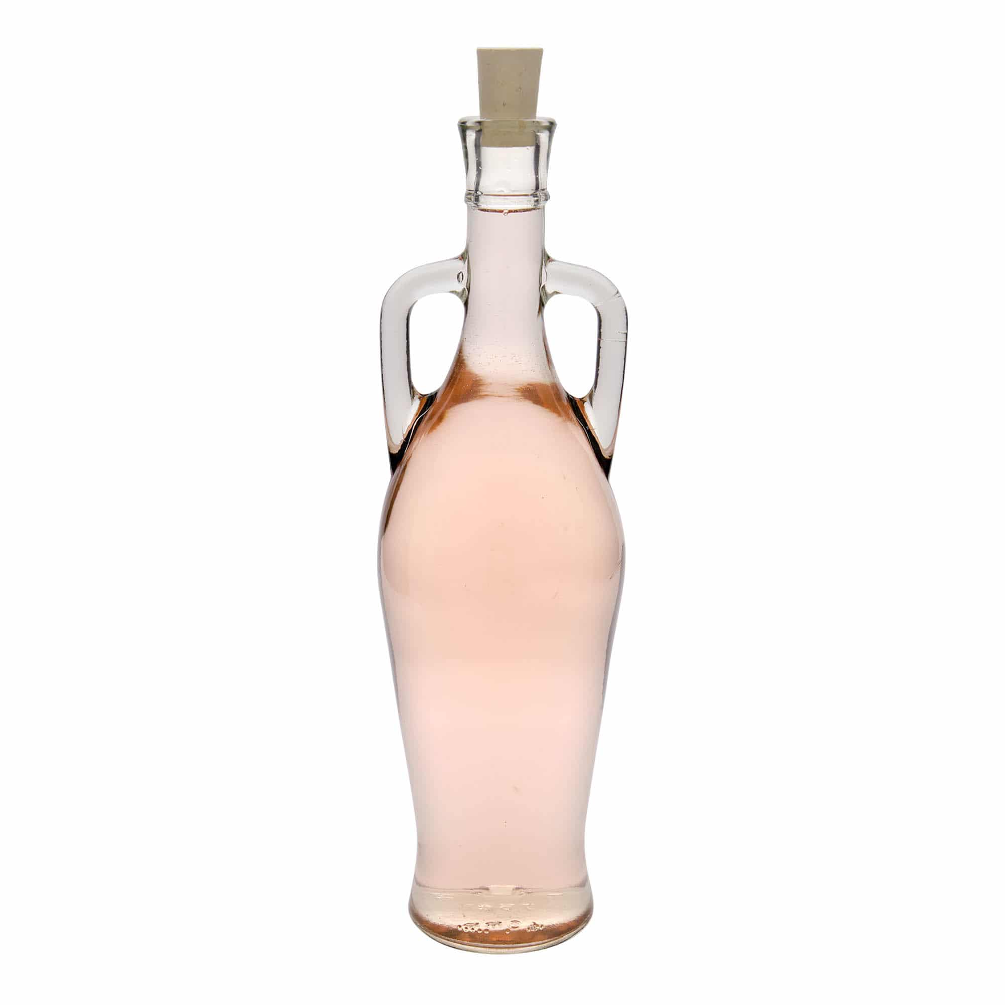 Botella de vidrio 'Amphore' de 750 ml, boca: corcho