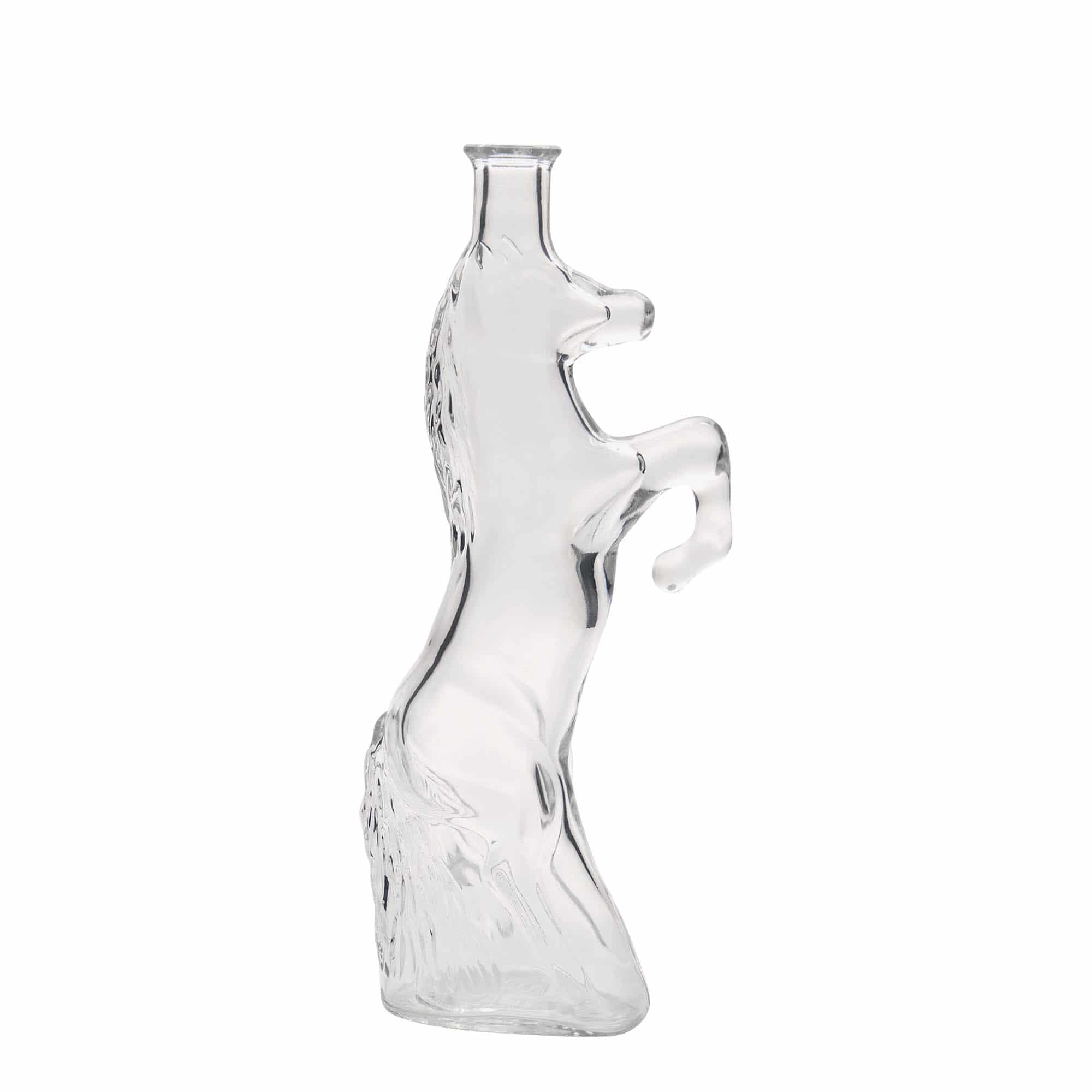 Botella de vidrio 'Wild Horse' de 350 ml, boca: corcho