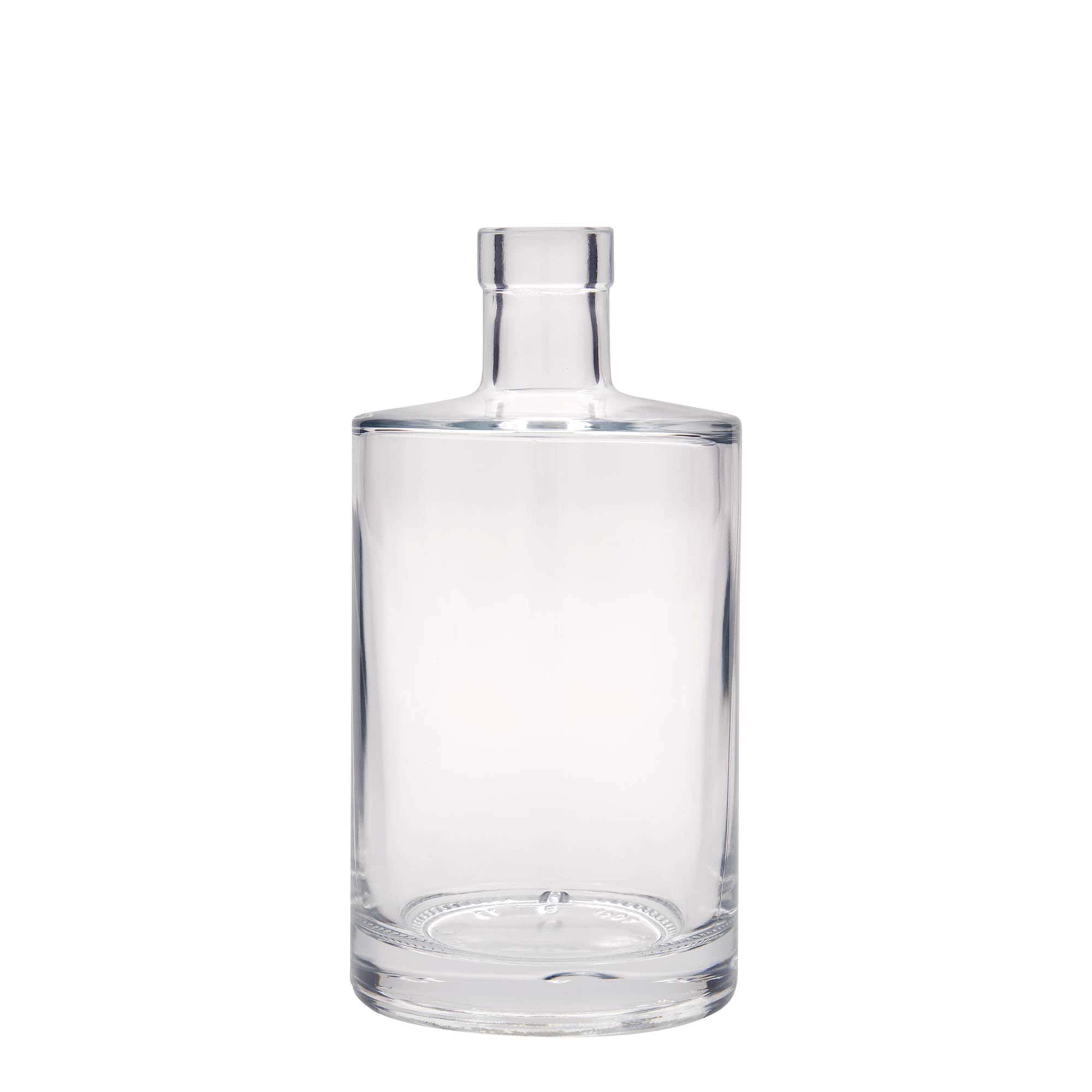 Botella de vidrio 'Aventura' de 700 ml, boca: corcho
