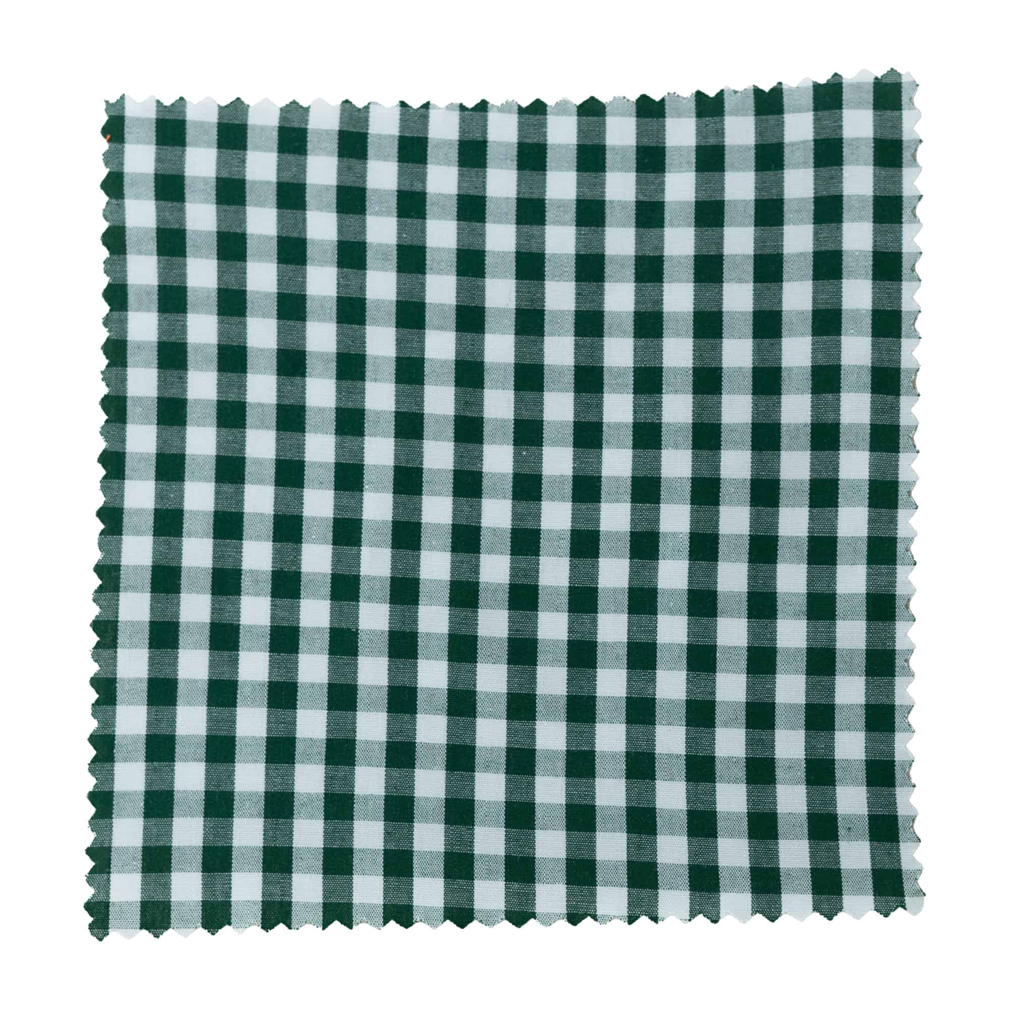 Cubretapas de tela a cuadros 15x15, cuadrado, textil, verde oscuro, boca: TO58-TO82