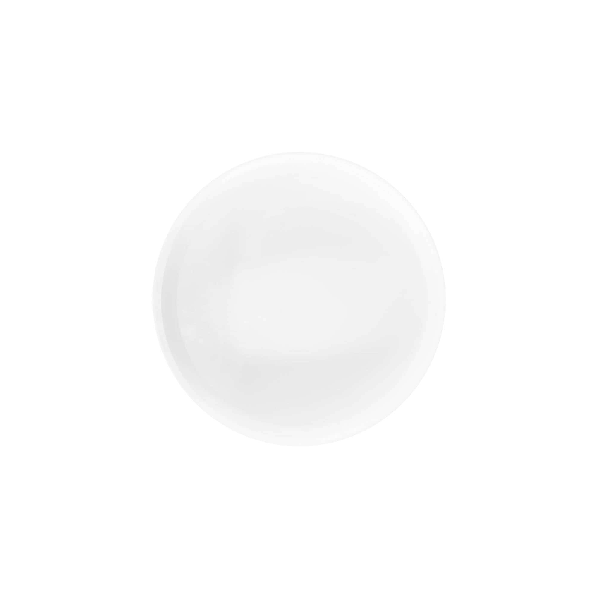 Tapón de rosca 'White Line' de 125 ml, plástico de PP, blanco