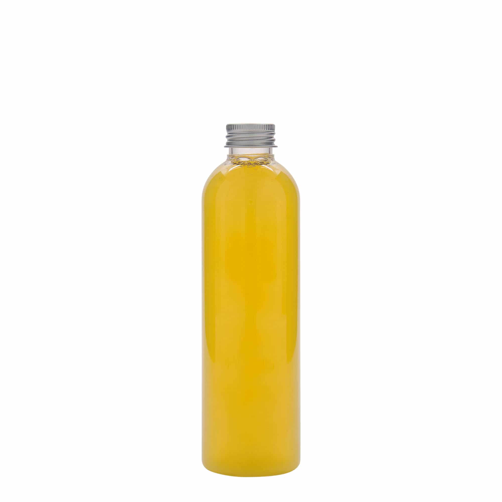 Botella de PET 'Pegasus' de 250 ml, plástico, boca: GPI 20/410