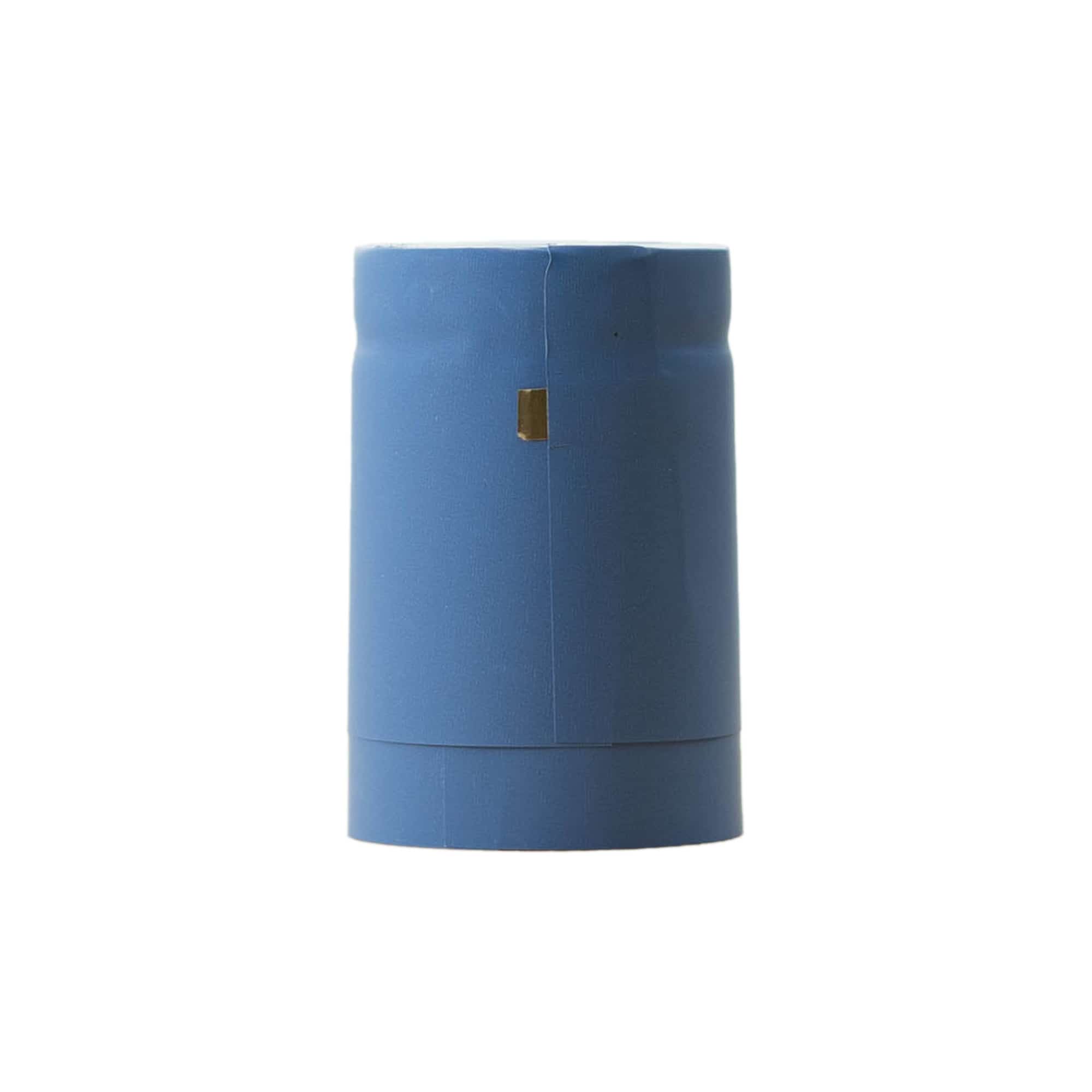 Cápsula termoencogible 32x41, plástico de PVC, azul celeste