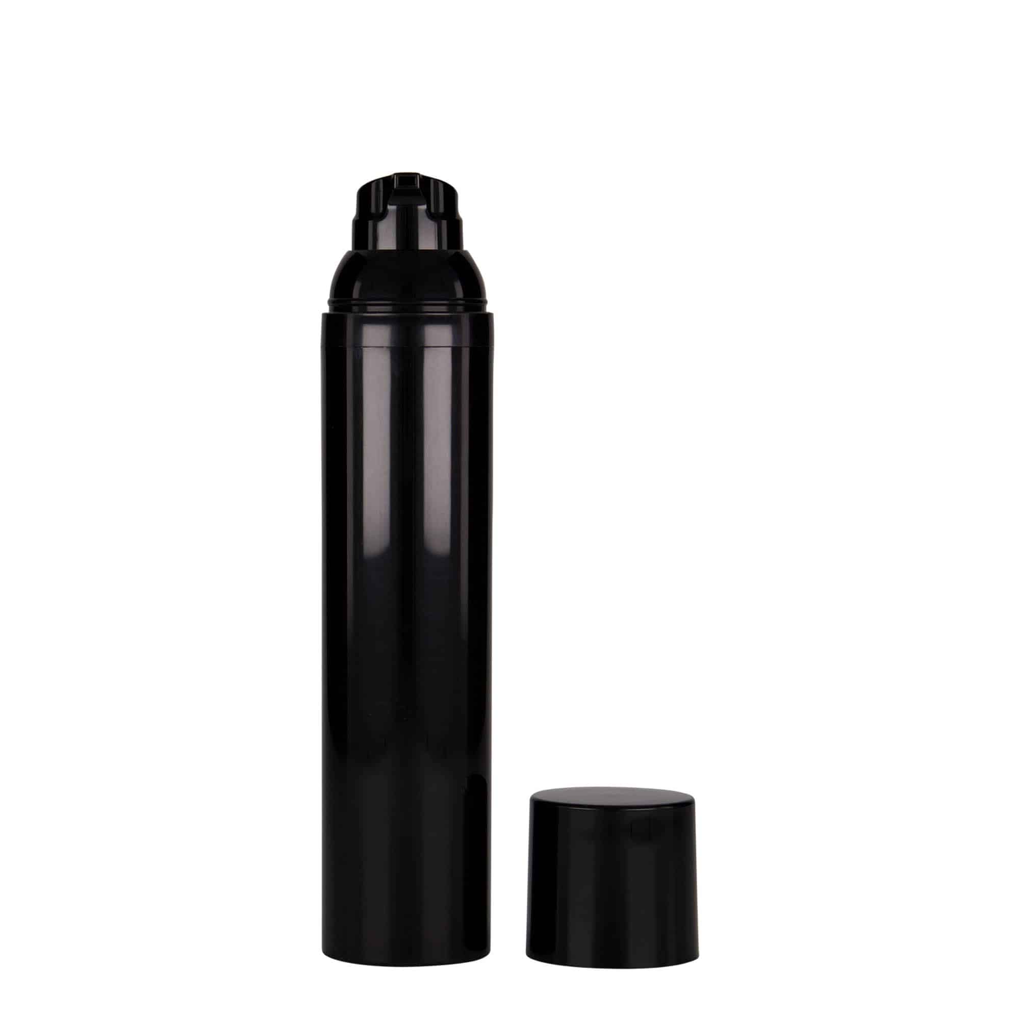 Dispensador Airless 'Mezzo' de 100 ml, plástico de PP, negro