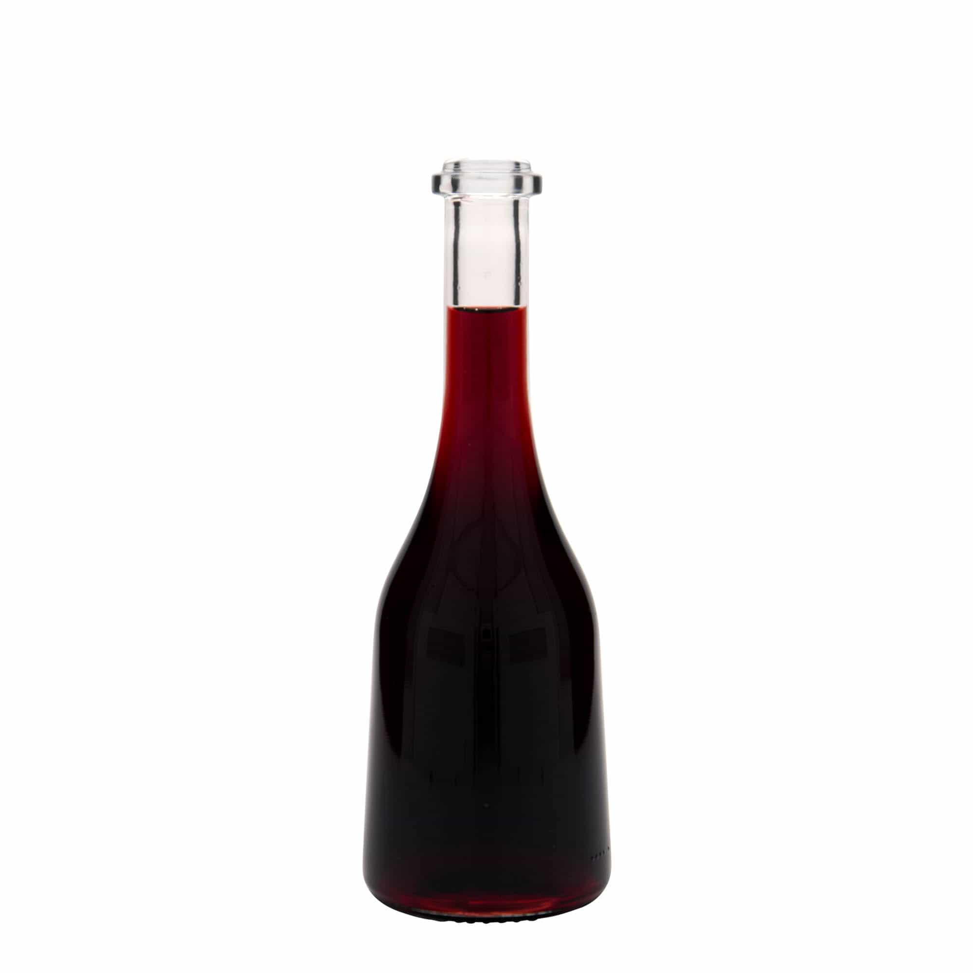 Botella de vidrio 'Rustica' de 500 ml, boca: corcho