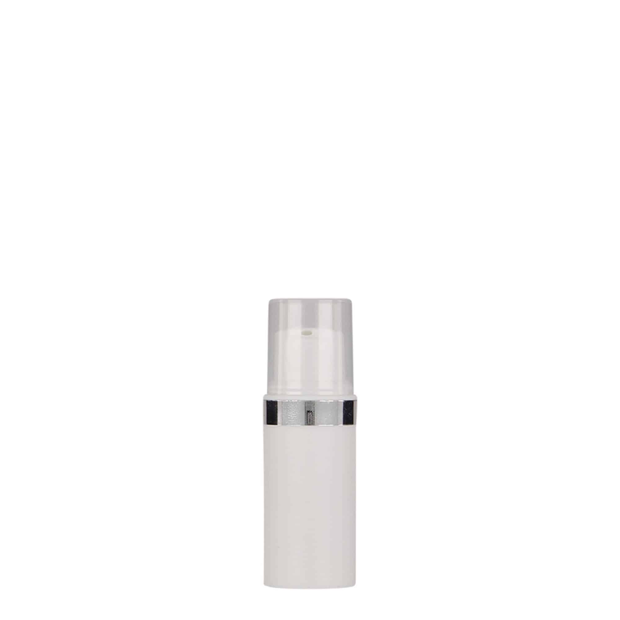 Dispensador Airless 'Nano' de 5 ml, plástico de PP, blanco