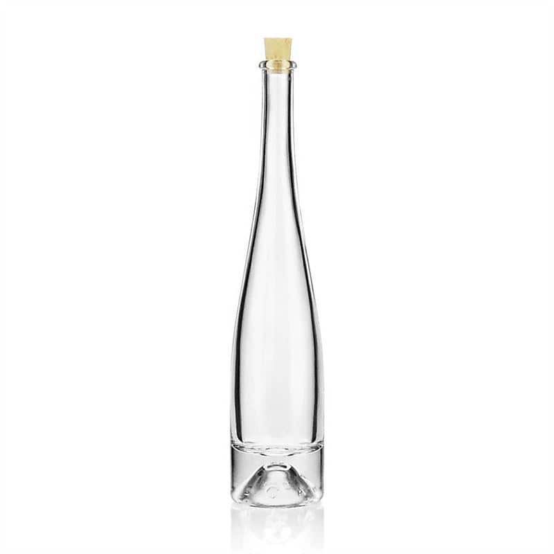 Botella de vidrio 'Renana VTR' de 200 ml, boca: corcho