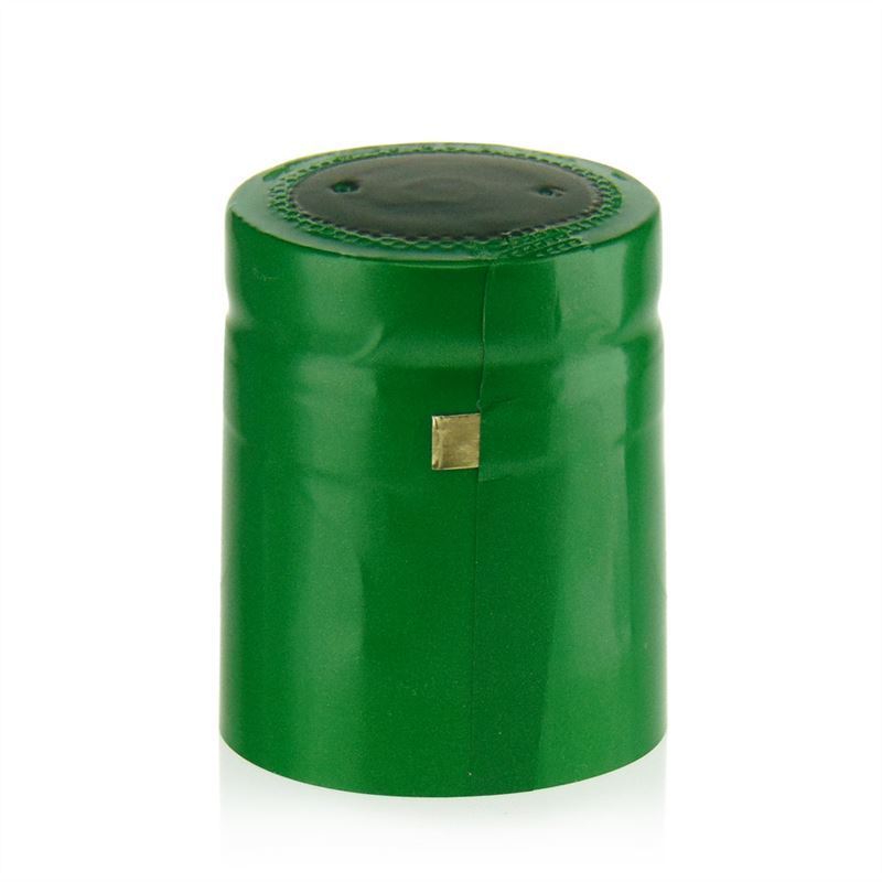 Cápsula termoencogible 32x41, plástico de PVC, verde