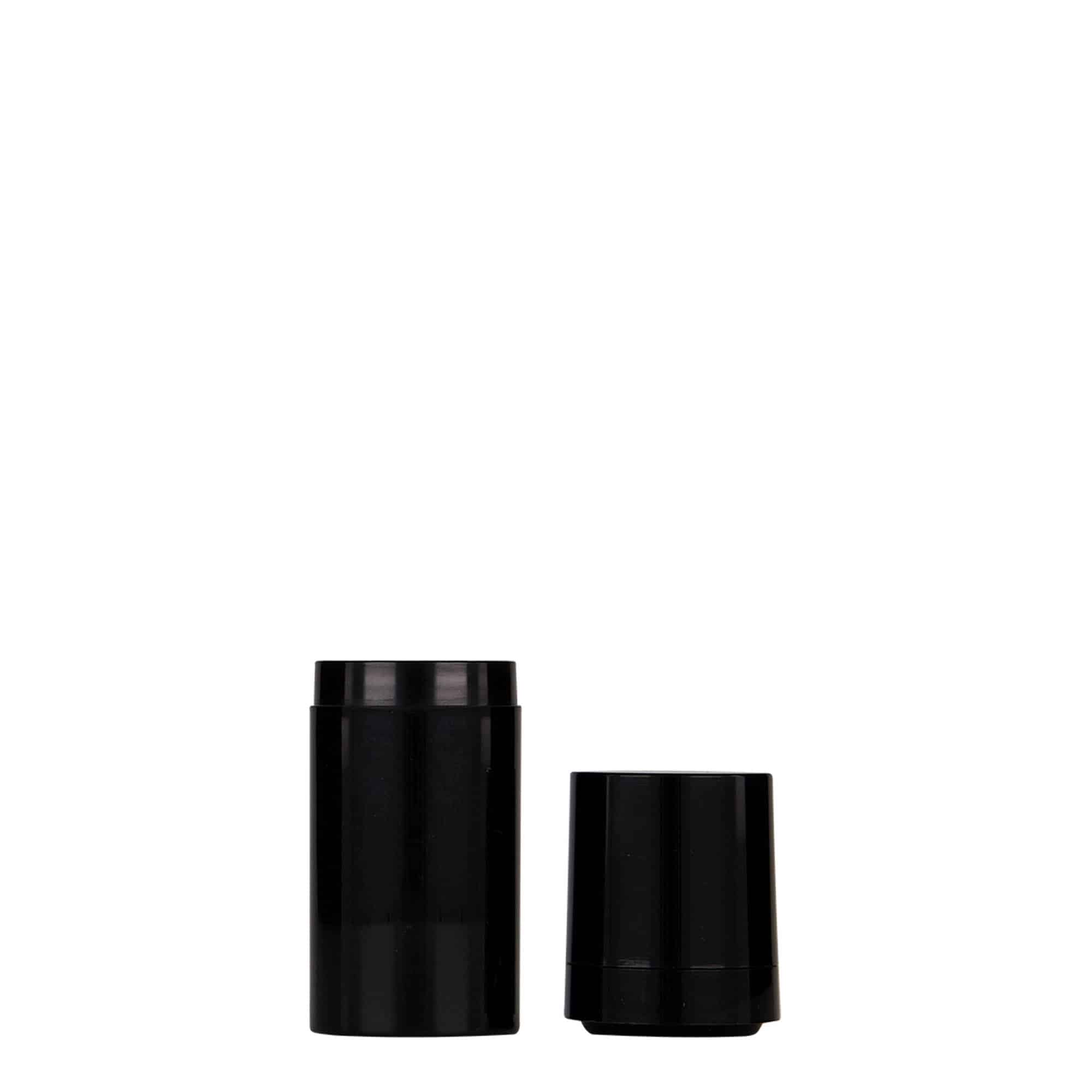 Dispensador Airless 'Micro' de 15 ml, plástico de PP, negro