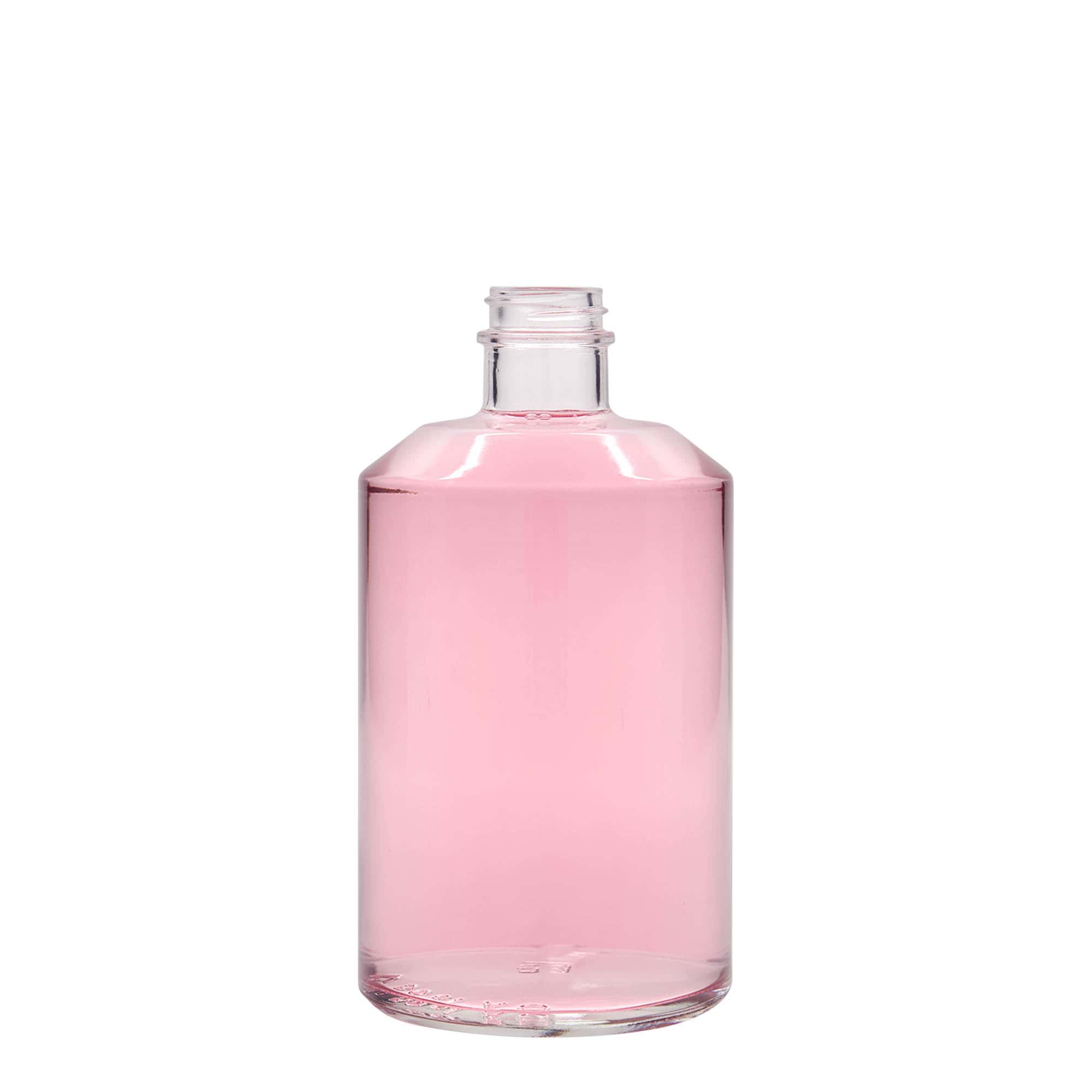 Botella de vidrio 'Hella' de 500 ml, boca: GPI 28