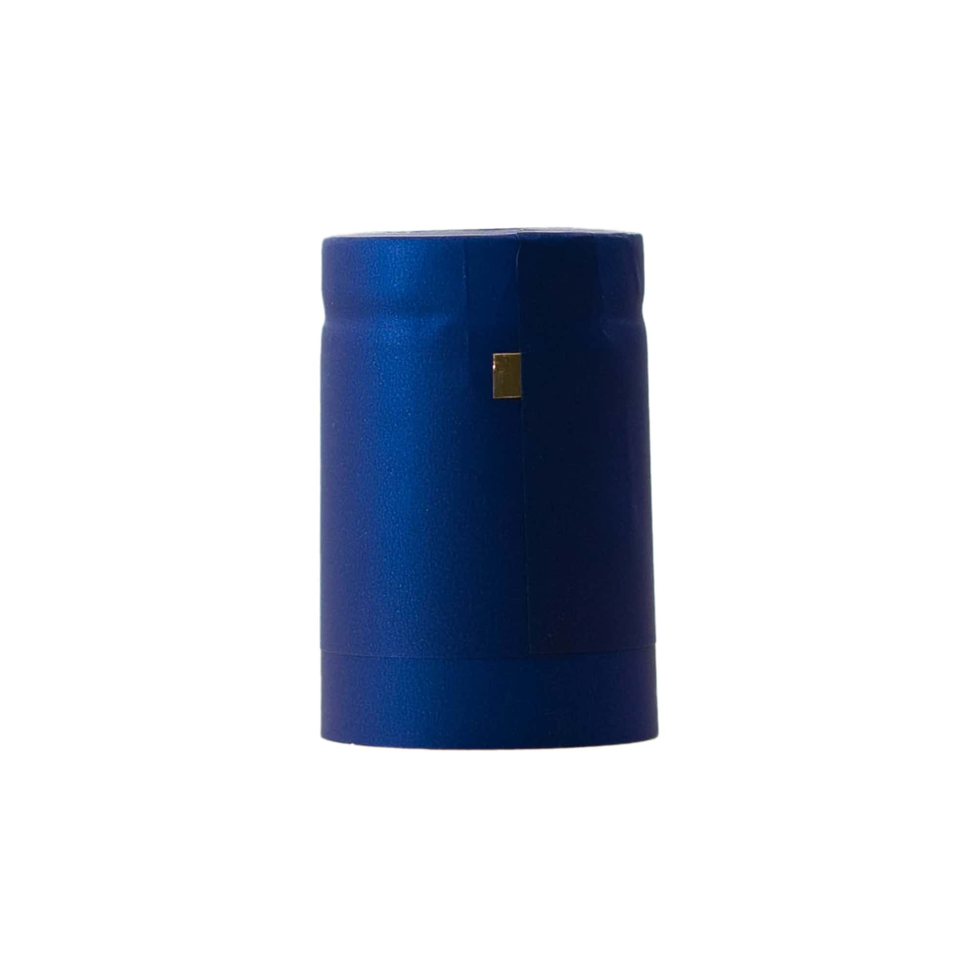 Cápsula termoencogible 32x41, plástico de PVC, azul