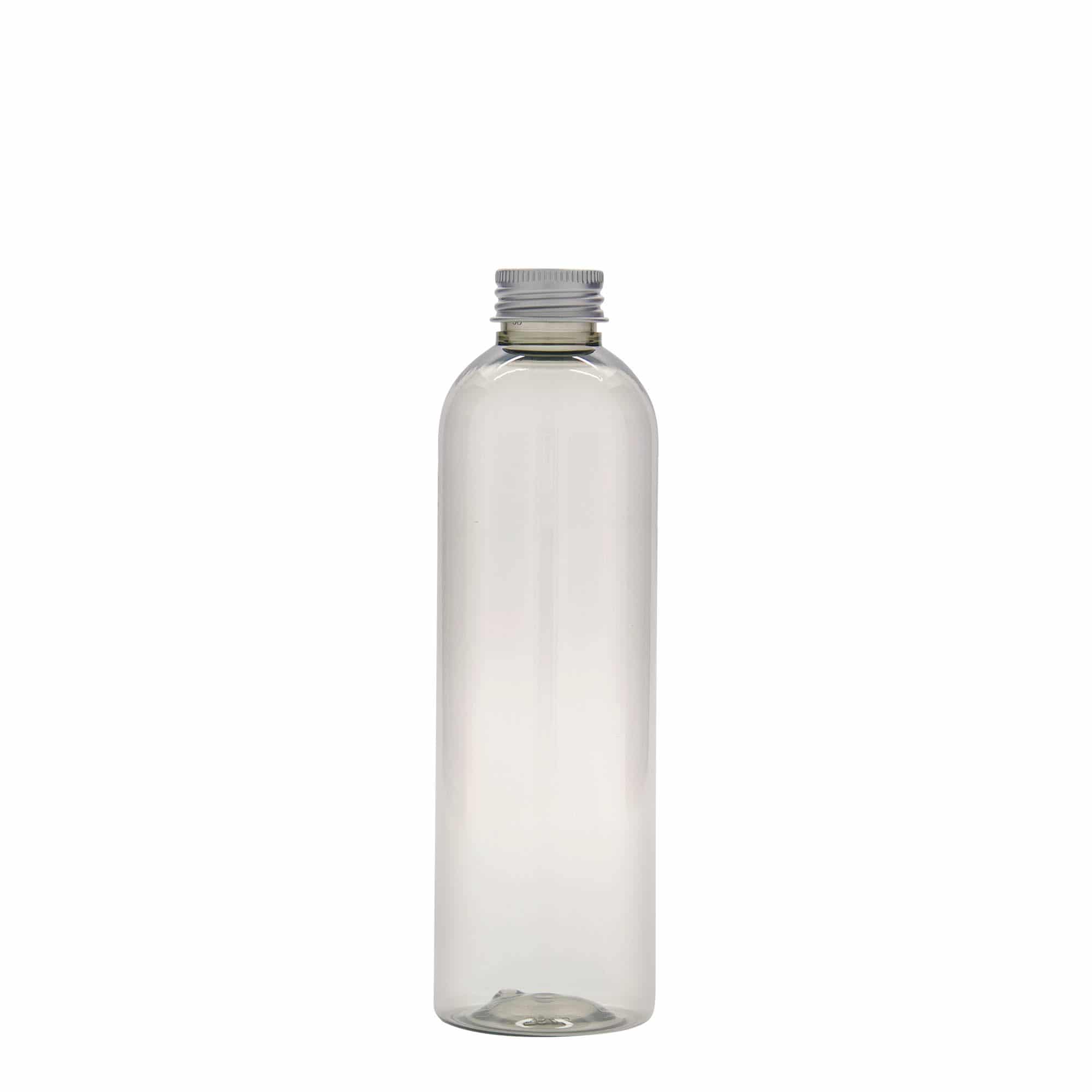 Botella de plástico reciclado 'Pegasus' de 250 ml, PCR, boca: GPI 20/410