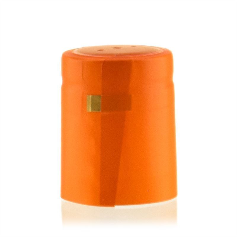 Cápsula termoencogible 32x41, plástico de PVC, naranja