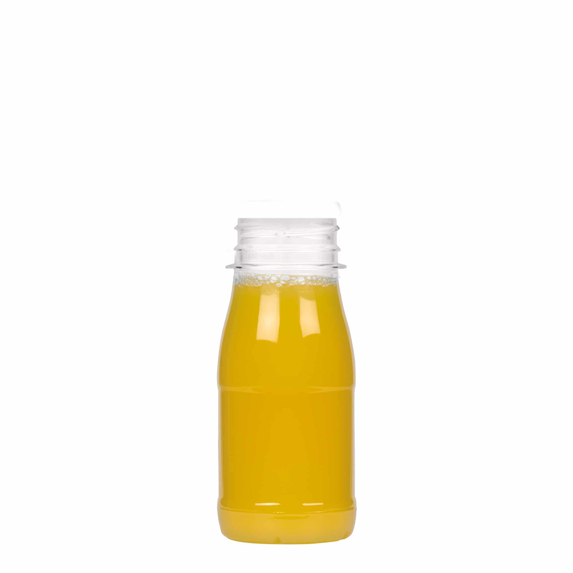 Botella de PET 'Milk and Juice' de 150 ml, plástico, boca: 38 mm