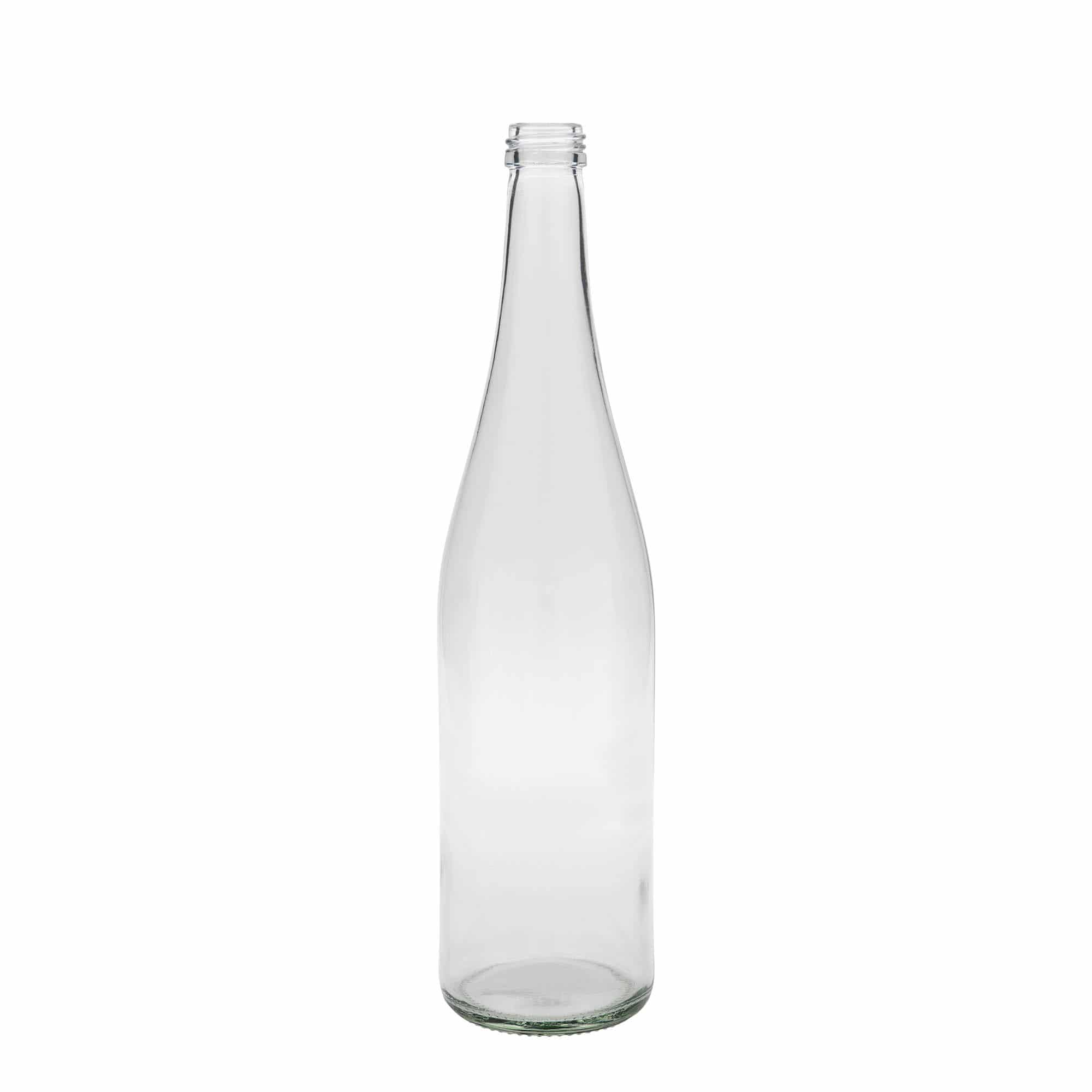 Botella de vidrio 'Weinschlegel' de 750 ml, boca: PP 28