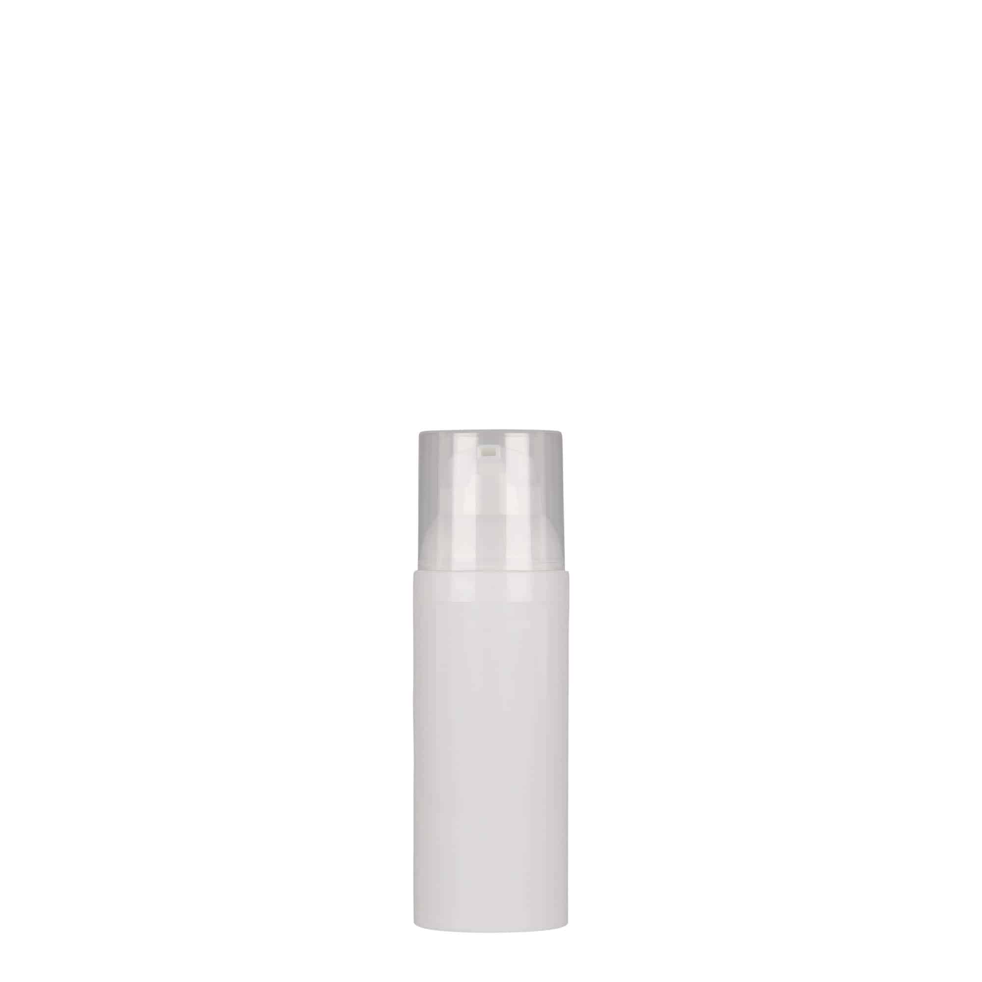 Dispensador Airless 'Mezzo' de 50 ml, plástico de PP, blanco