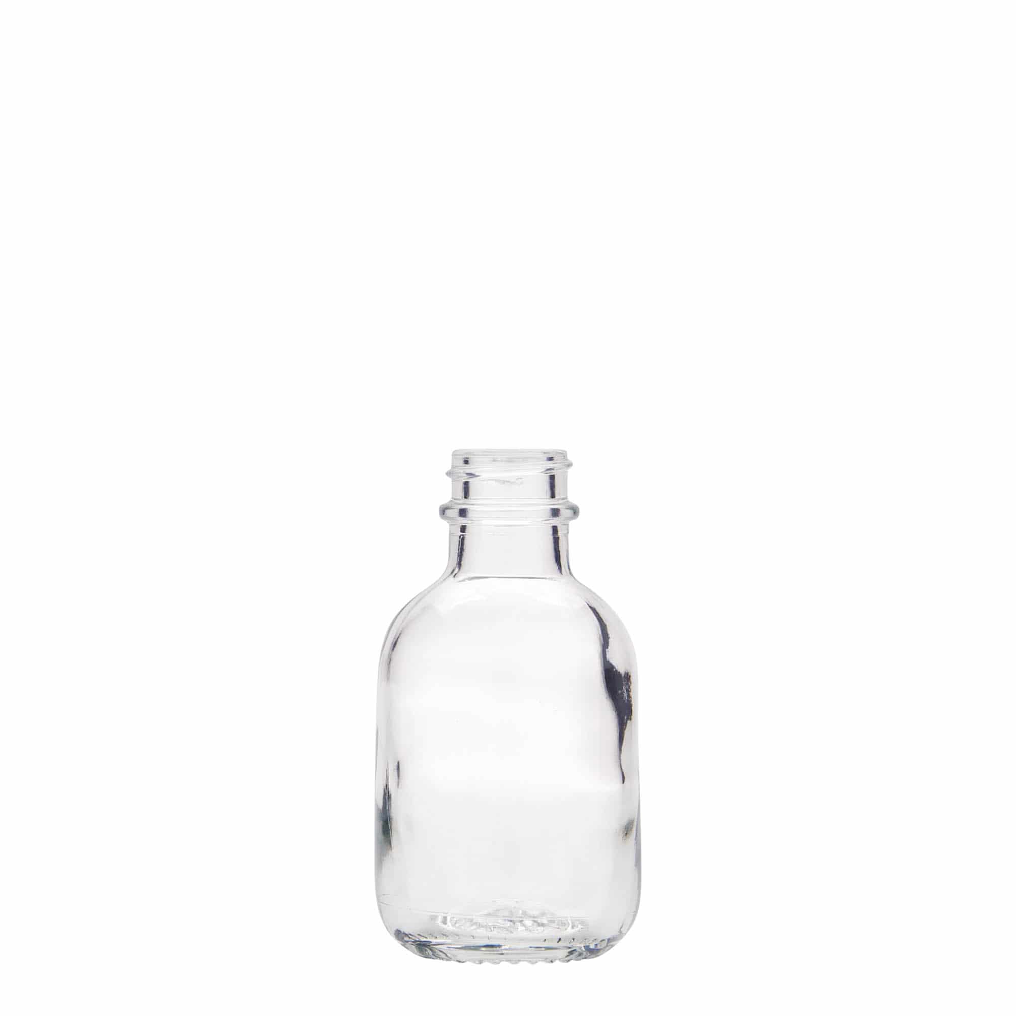 Botella de vidrio 'Lotería' de 50 ml, boca: GPI 22