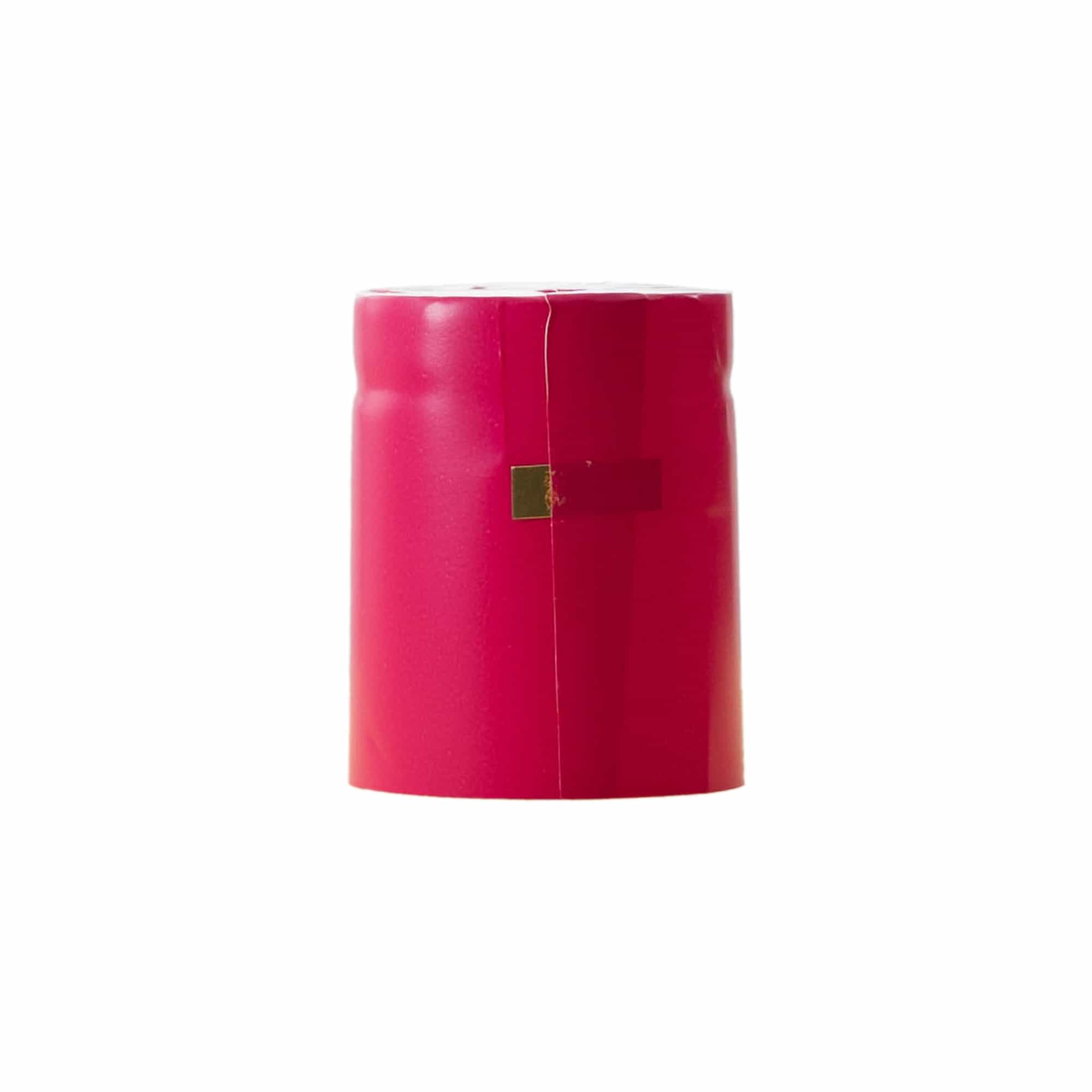 Cápsula termoencogible 32x41, plástico de PVC, rosa fucsia