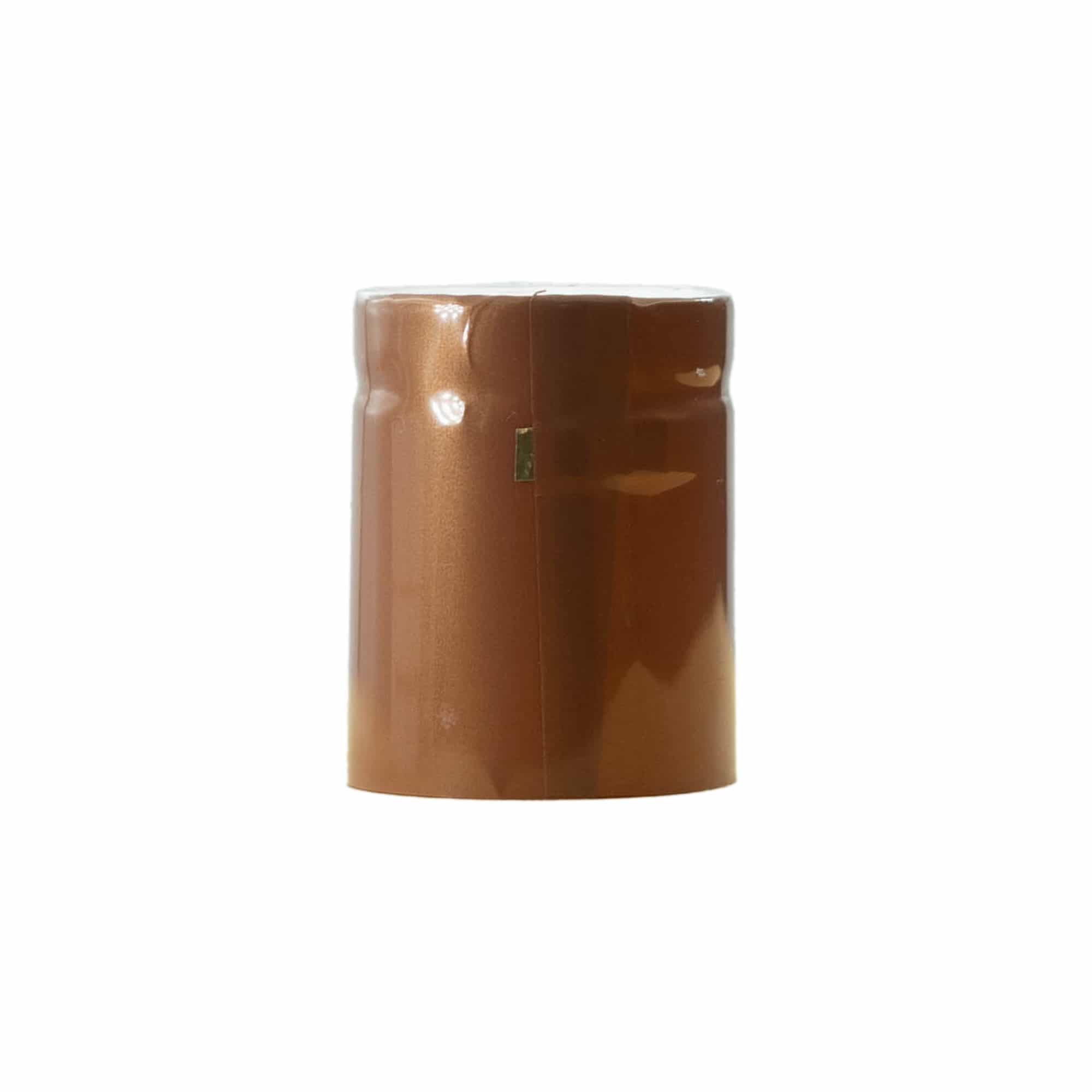Cápsula termoencogible 32x41, plástico de PVC, bronce