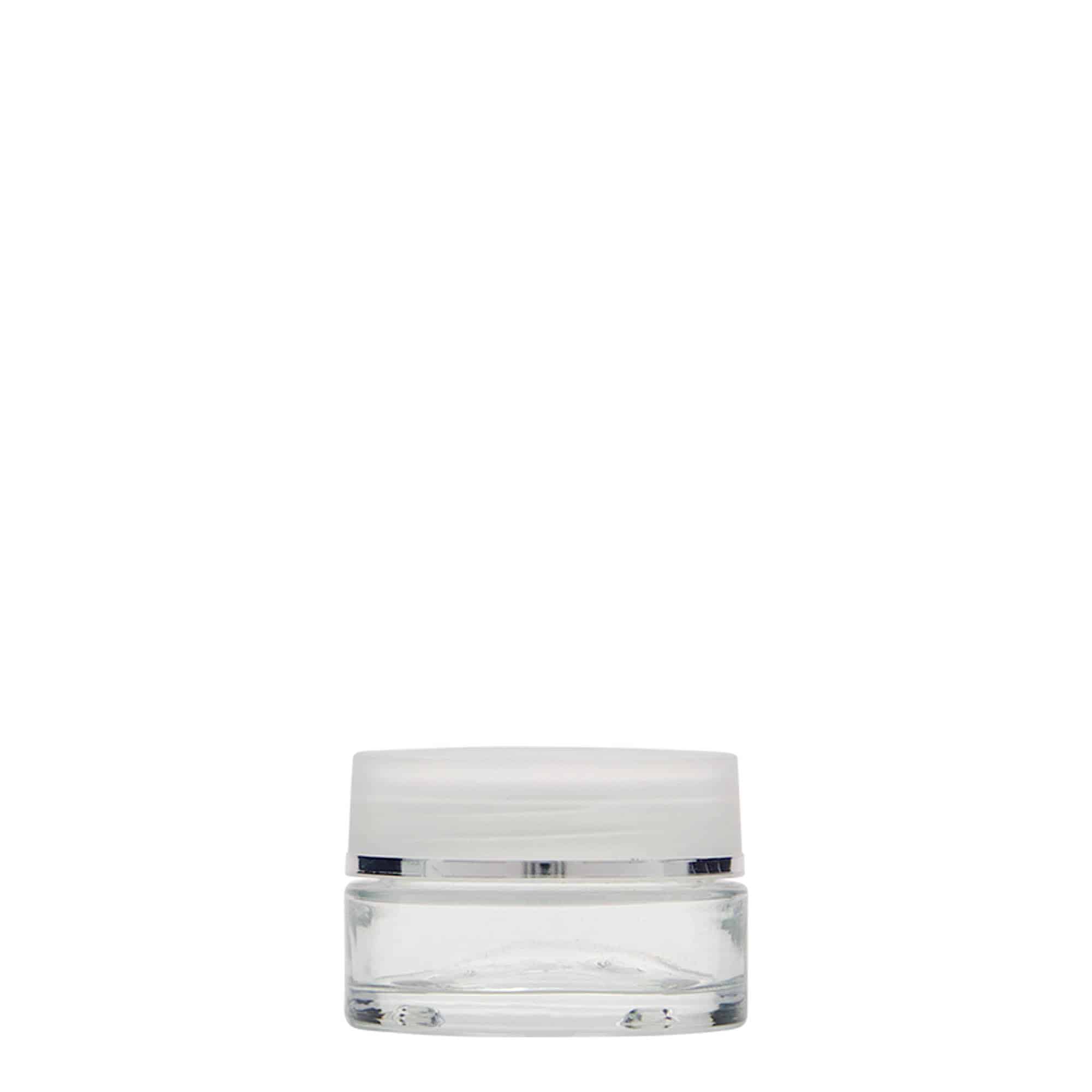 Bote 'Clear Edition' de 15 ml, vidrio, boca: tapón de rosca