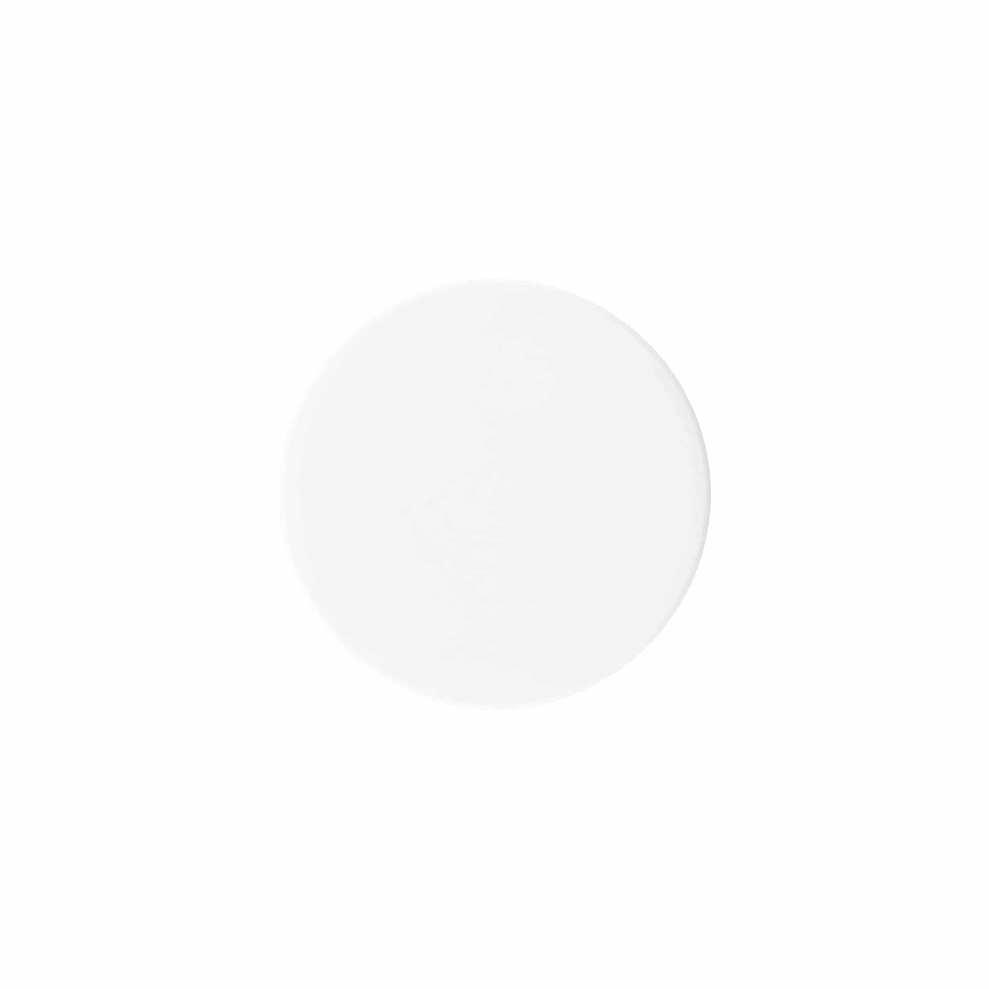 Tapón de rosca para 'Antonella' de 100 ml, plástico de PP, blanco