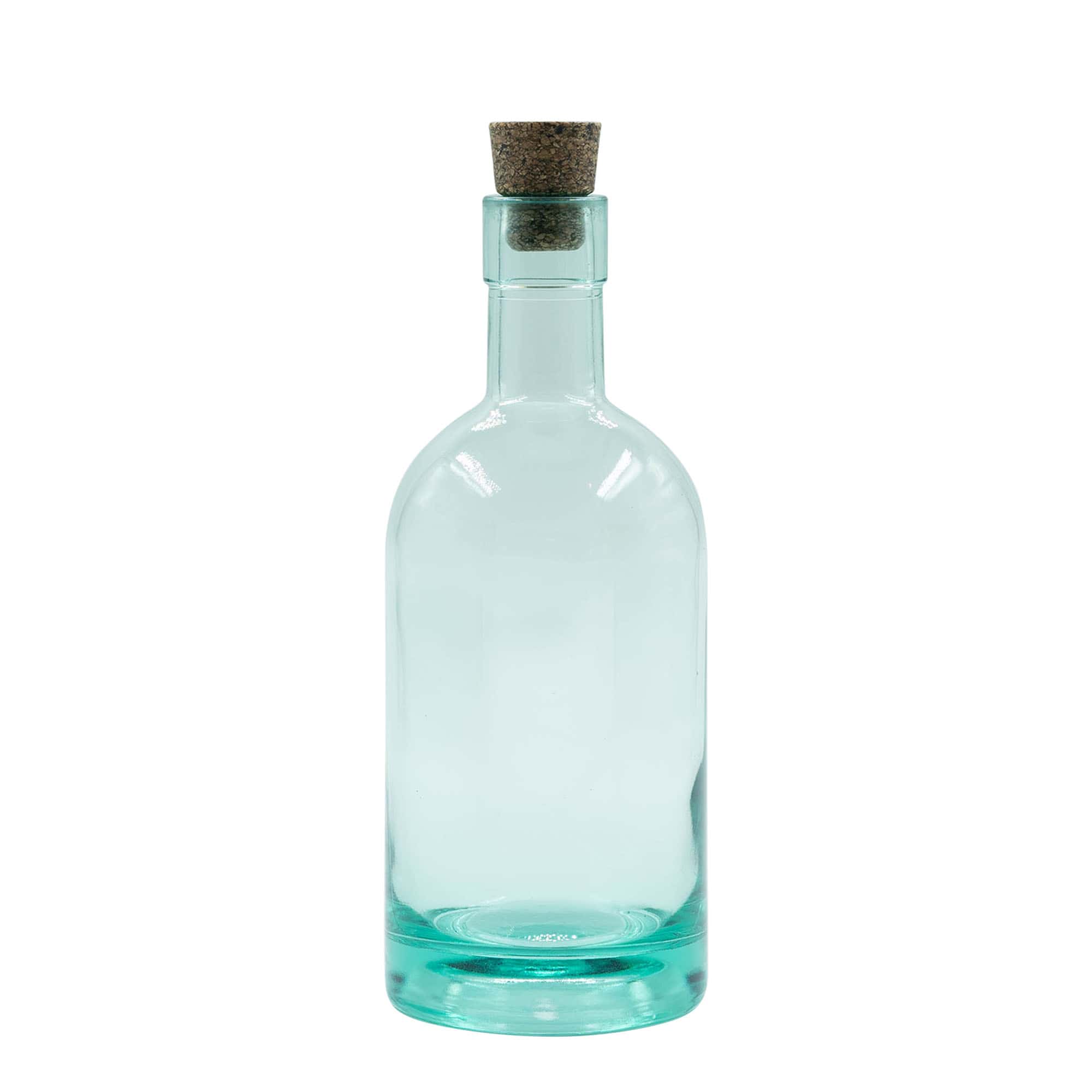 Botella de vidrio 'Eco Dome' de 700 ml, boca: corcho