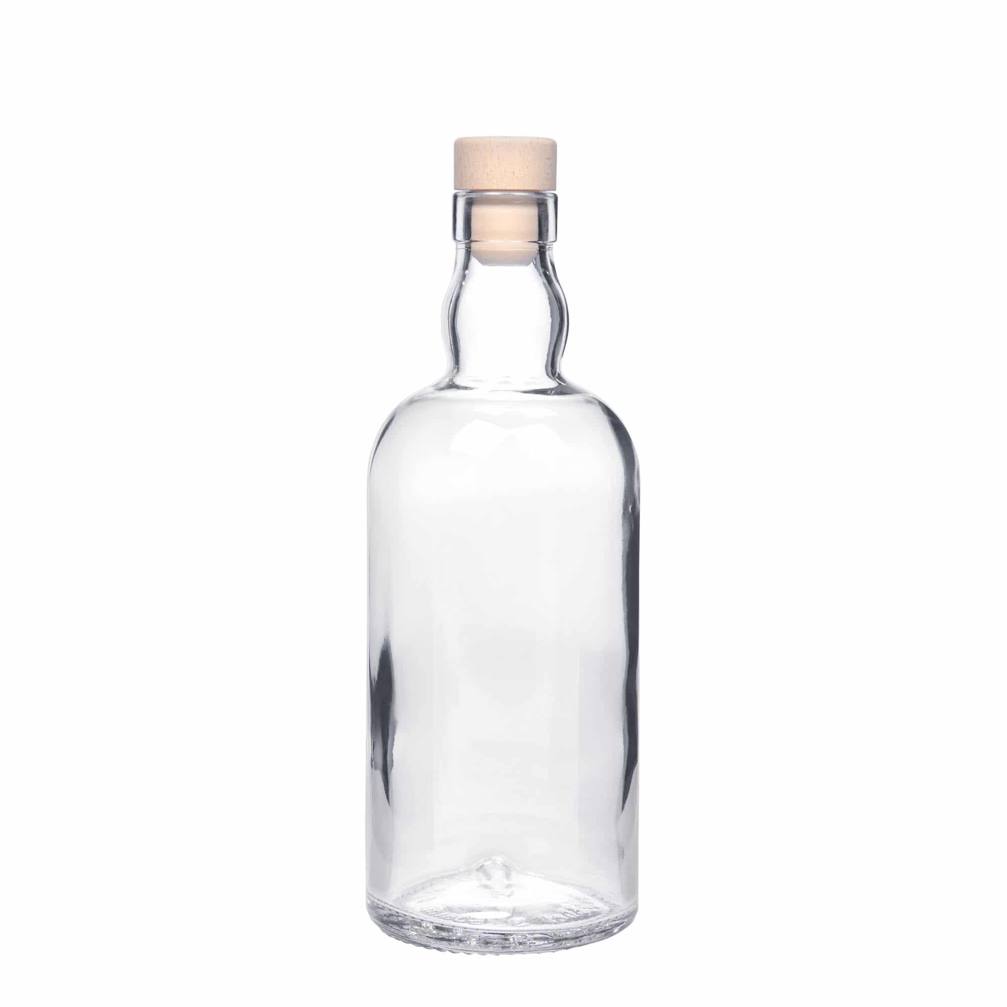 Botella de vidrio 'Aberdeen' de 500 ml, boca: corcho